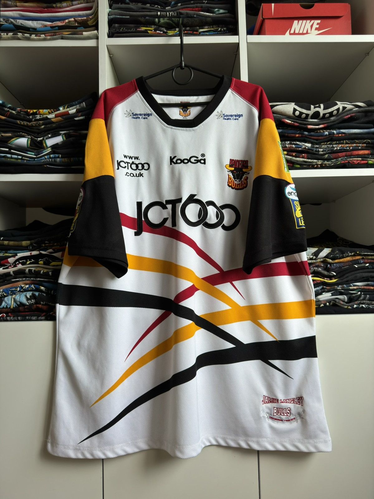 NHL BRADFORD BULLS 2010 NFL RUGBY JERSEY KOOGA 4XL Size US XXL / EU 58 / 5 - 1 Thumbnail