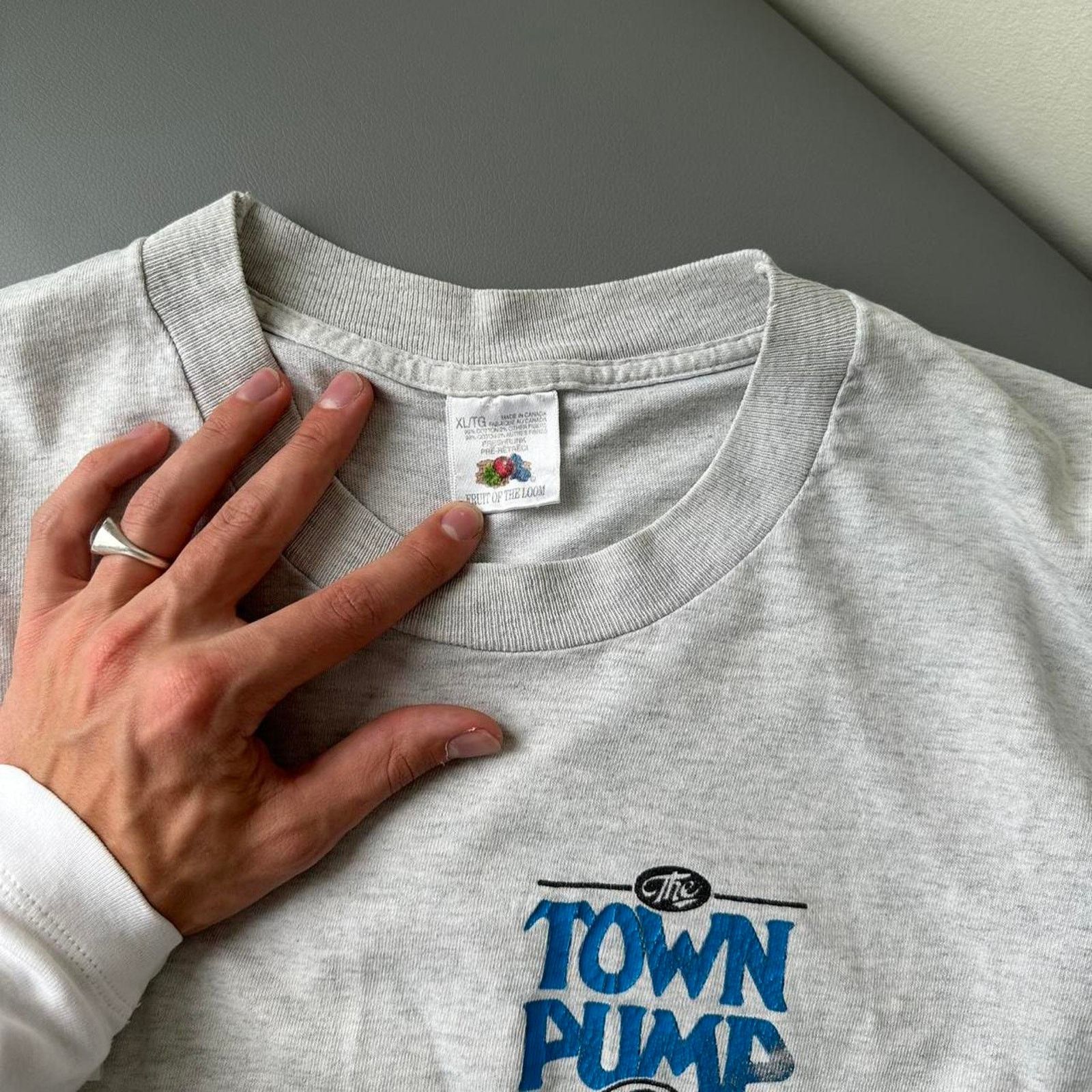 Band Tees × Vintage Vintage 90s Town Pump Concert Punk BC British Columbia Size US XL / EU 56 / 4 - 7 Thumbnail
