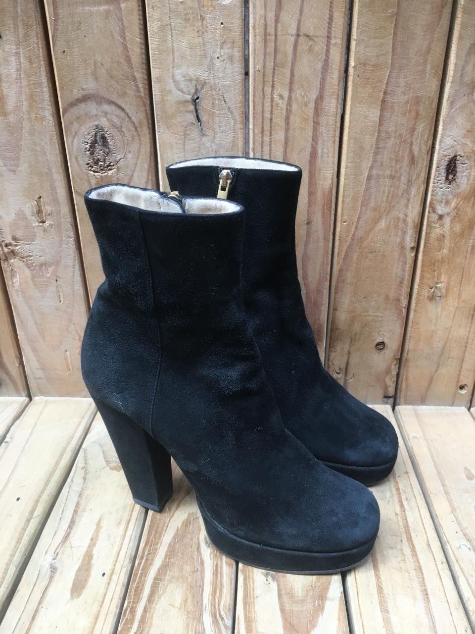 Yves Saint Laurent Yves saint Laurent suede boots EUR 38.5 Size US 8.5 / IT 38.5 - 2 Thumbnail