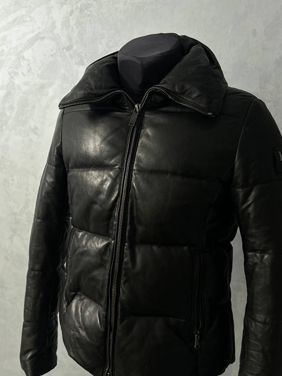 Iceberg Iceberg down leather puffer black jacket XS Italy Size XS / US 0-2 / IT 36-38 - 9 Thumbnail