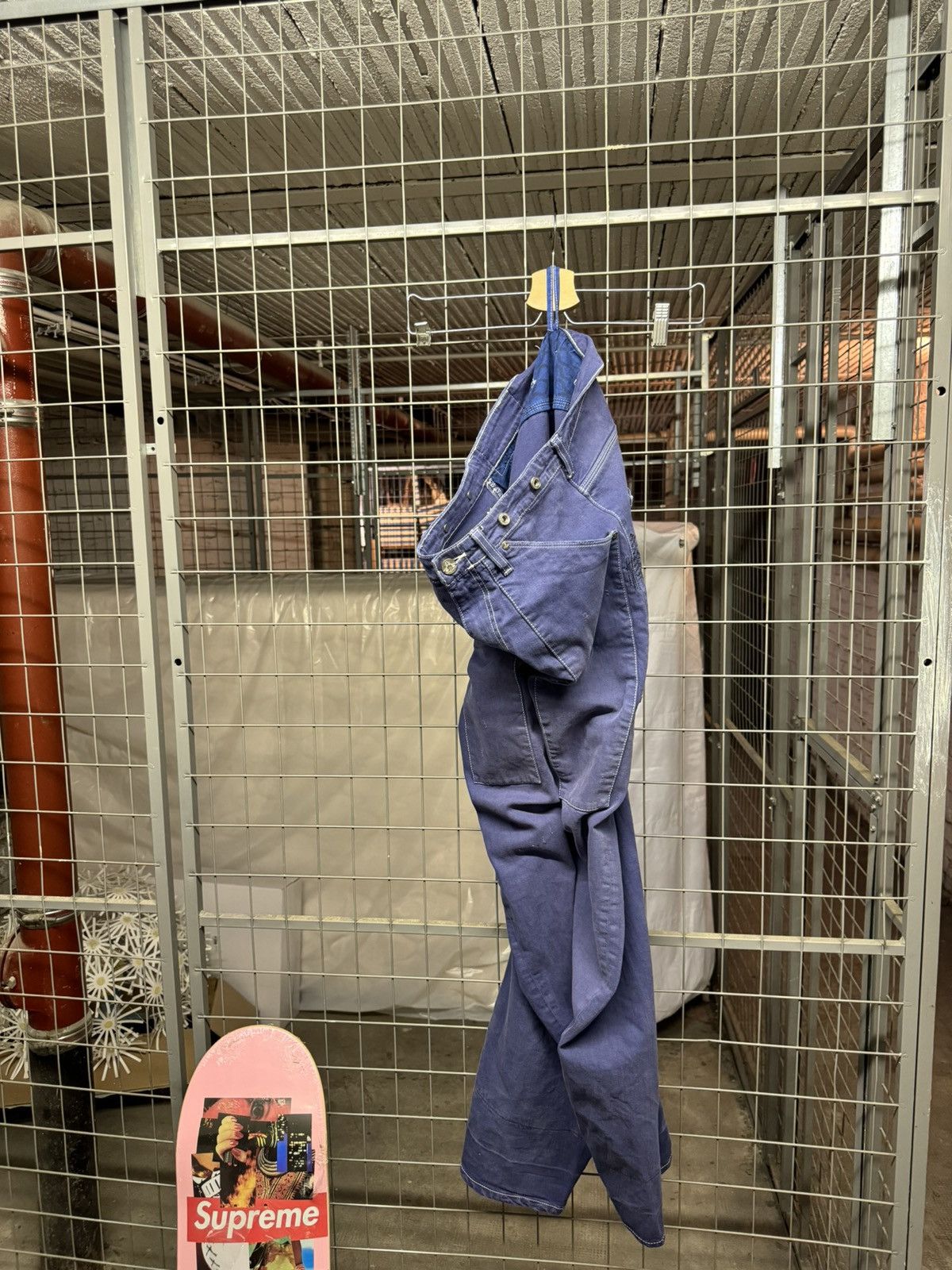 Lee × Vivienne Westwood Vivienne Westwood x Lee Damaged Denim Size US 31 - 3 Thumbnail
