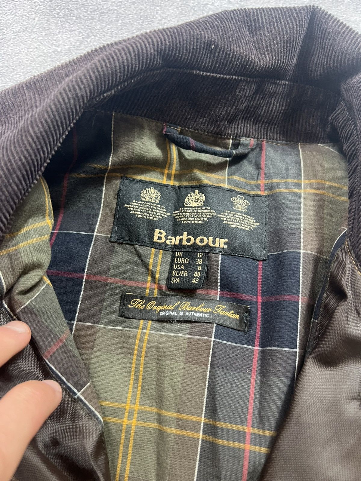Barbour 💛VTG Rick Owens Style Barbour Vintage waterproof jacket Size US S / EU 44-46 / 1 - 8 Thumbnail