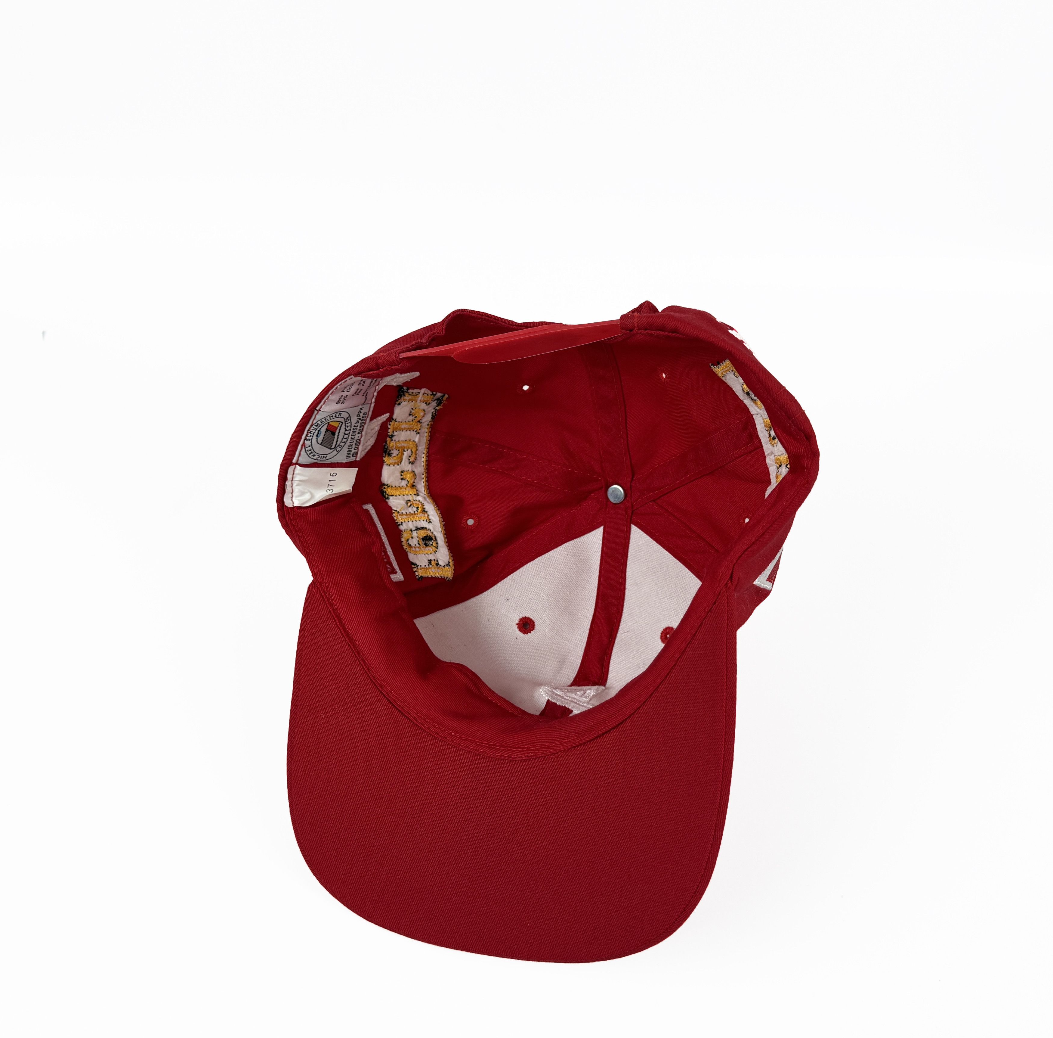 Vintage RARE Vtg Michael Schumacher 1 FERRARI DEKRA Formula 1 Cap Size ONE SIZE - 7 Thumbnail