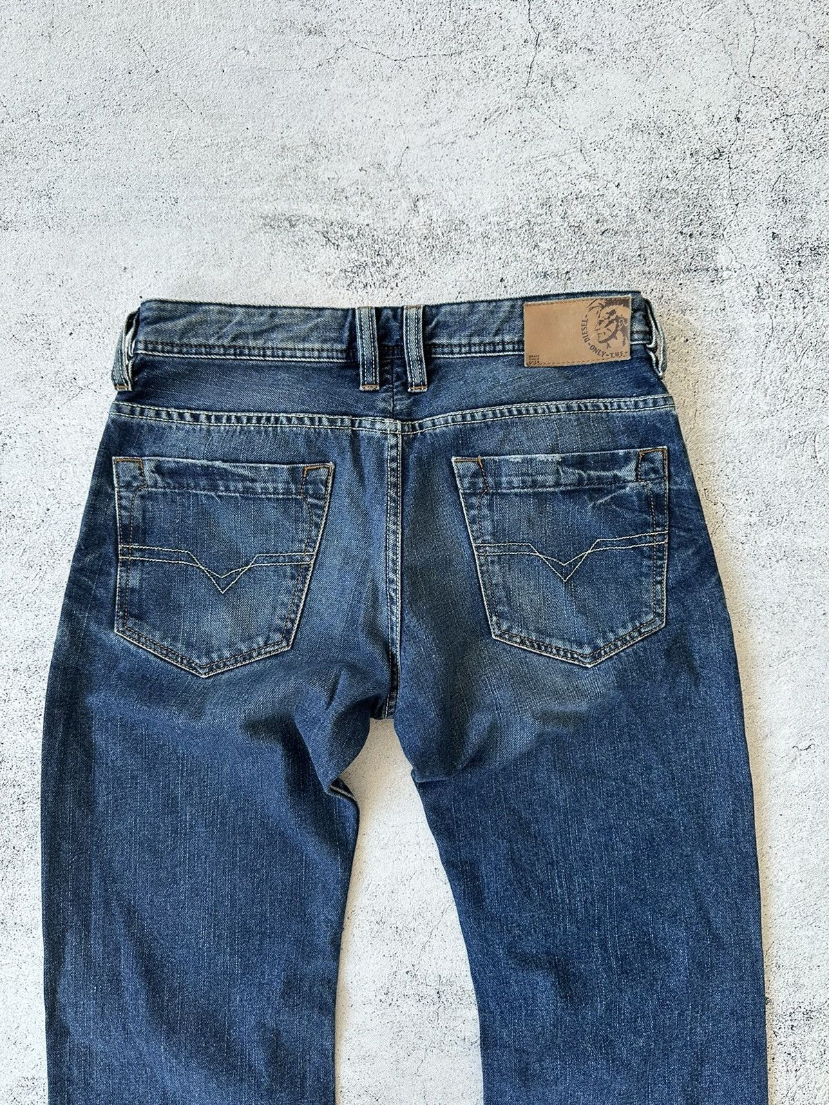 Diesel × Vintage Vintage Y2K Diesel Denim Jeans Size US 30 / EU 46 - 10 Thumbnail