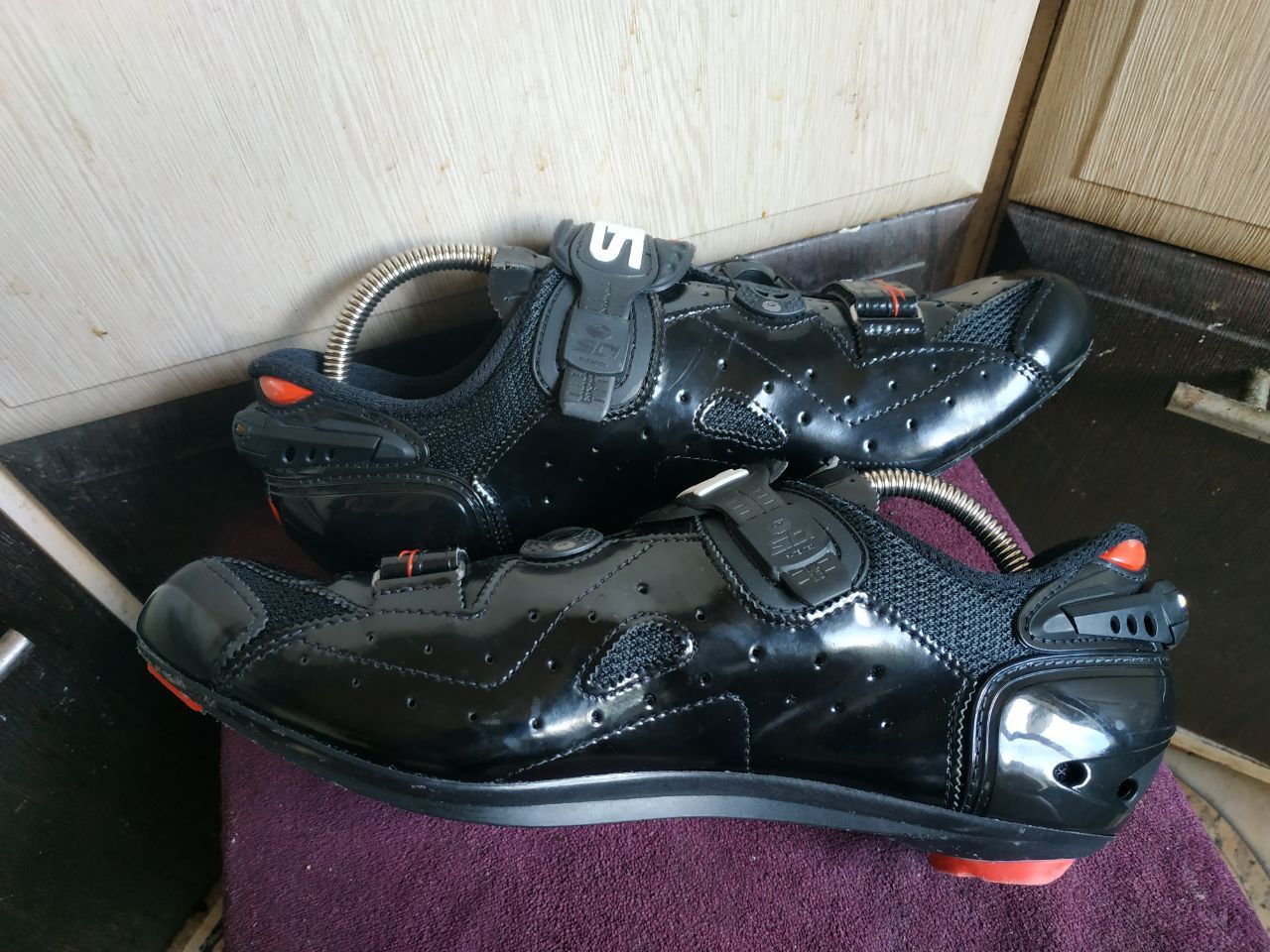 Sidi Sidi Ergo 5 Carbon Road Cycling Shoes Black - EU 44 / US 10 Size US 11 / EU 44 - 3 Thumbnail