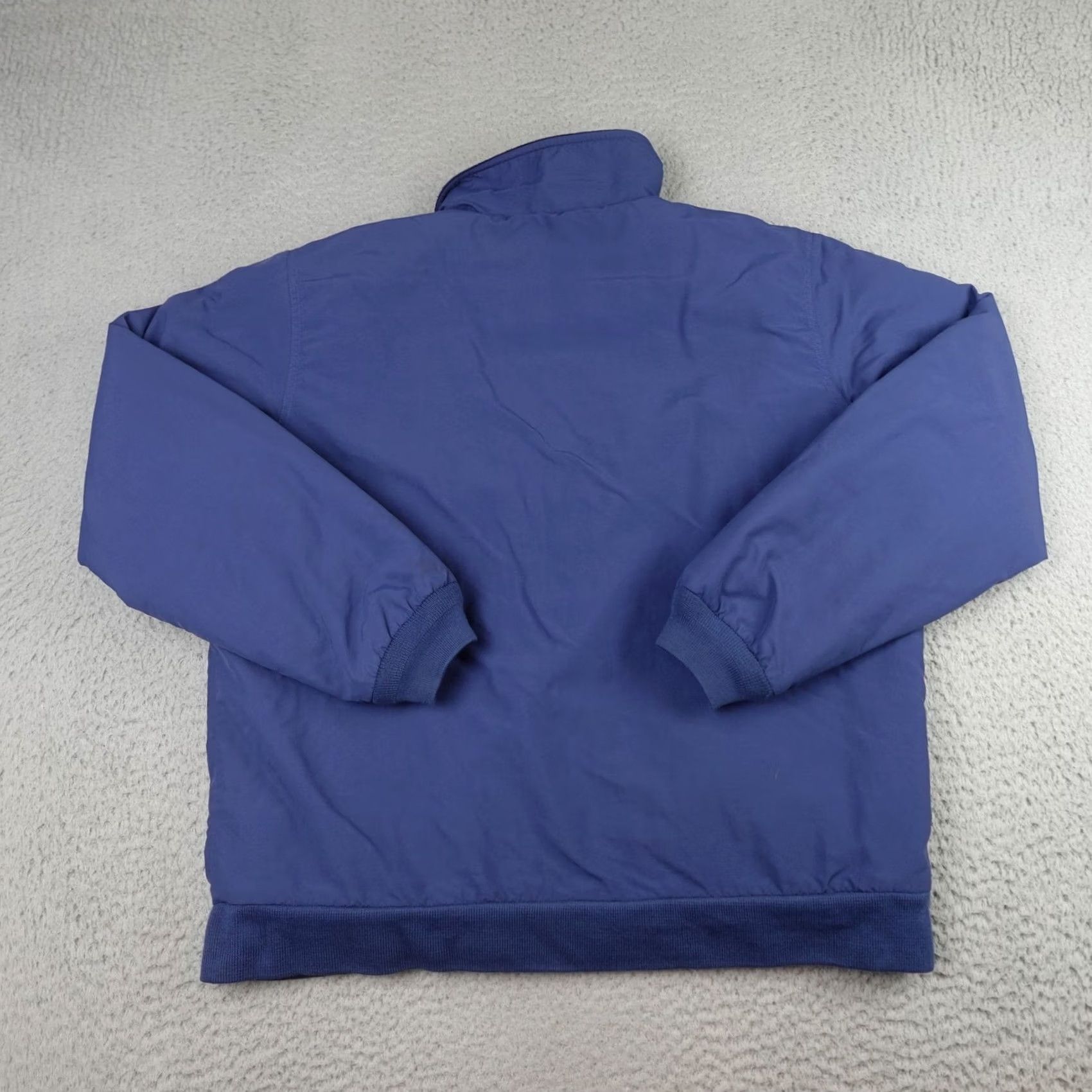 Vintage VINTAGE L.L. Bean Jacket Mens Large Blue Full Zip Fleece Lined Outdoor Coat Hiking Shirt Size US L / EU 52-54 / 3 - 7 Thumbnail