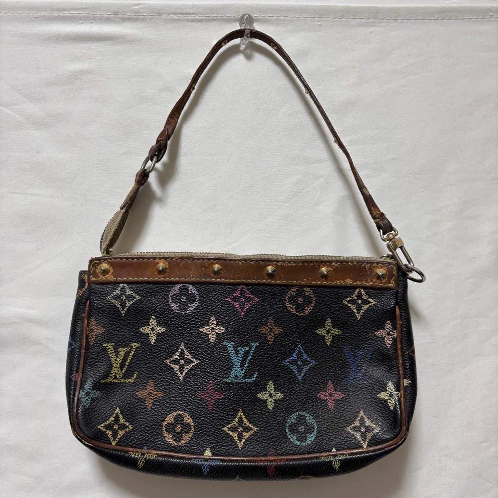 Louis Vuitton Louis Vuitton - Multicolour Monogram Pochette Size ONE SIZE - 3 Thumbnail