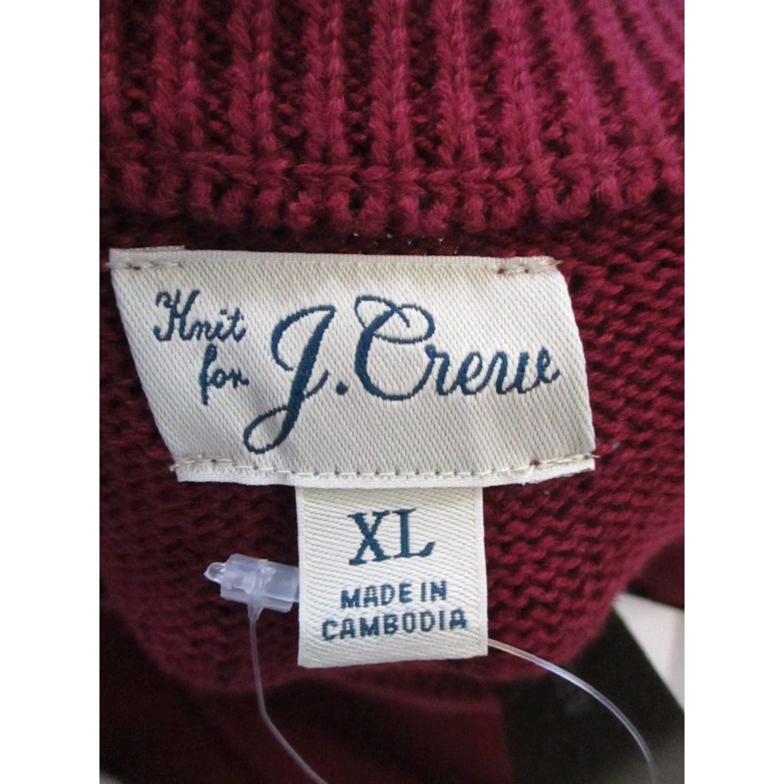 J.Crew J.Crew Sweater Mens Xl Red Cotton Knit Pullover New Size US XL / EU 56 / 4 - 3 Thumbnail