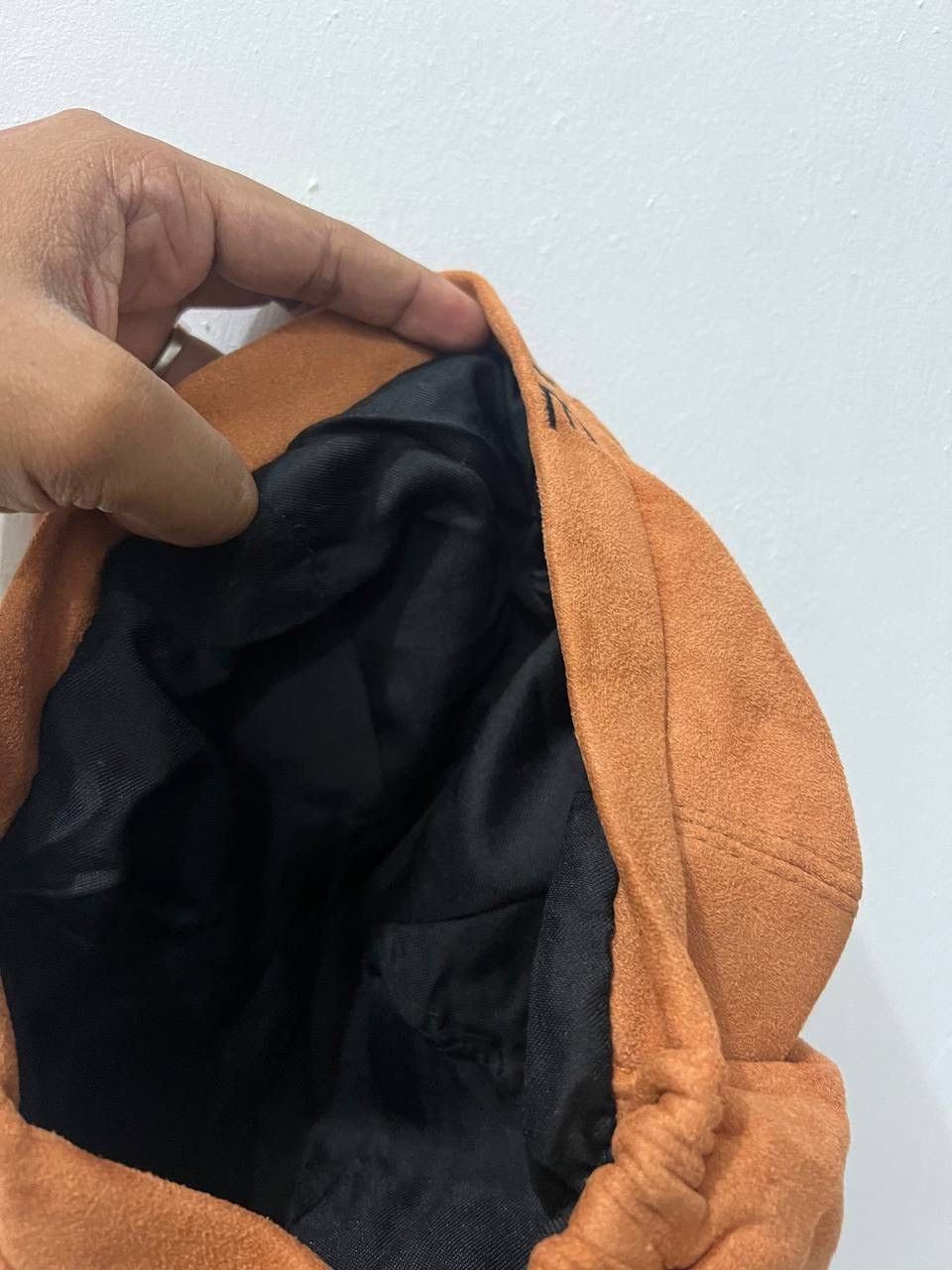 Leather None Leather Suede Retro Hat Size ONE SIZE - 11 Thumbnail