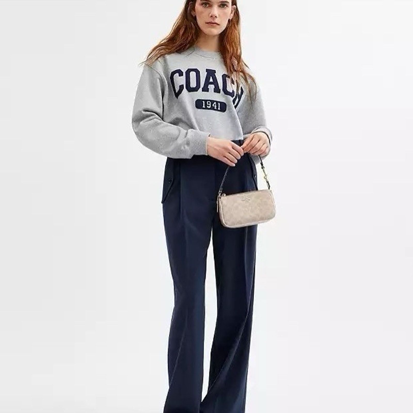 Coach NWT Coach Nolita 19 Signature Canvas CW426, Gold/Sand/Chalk Size ONE SIZE - 6 Thumbnail