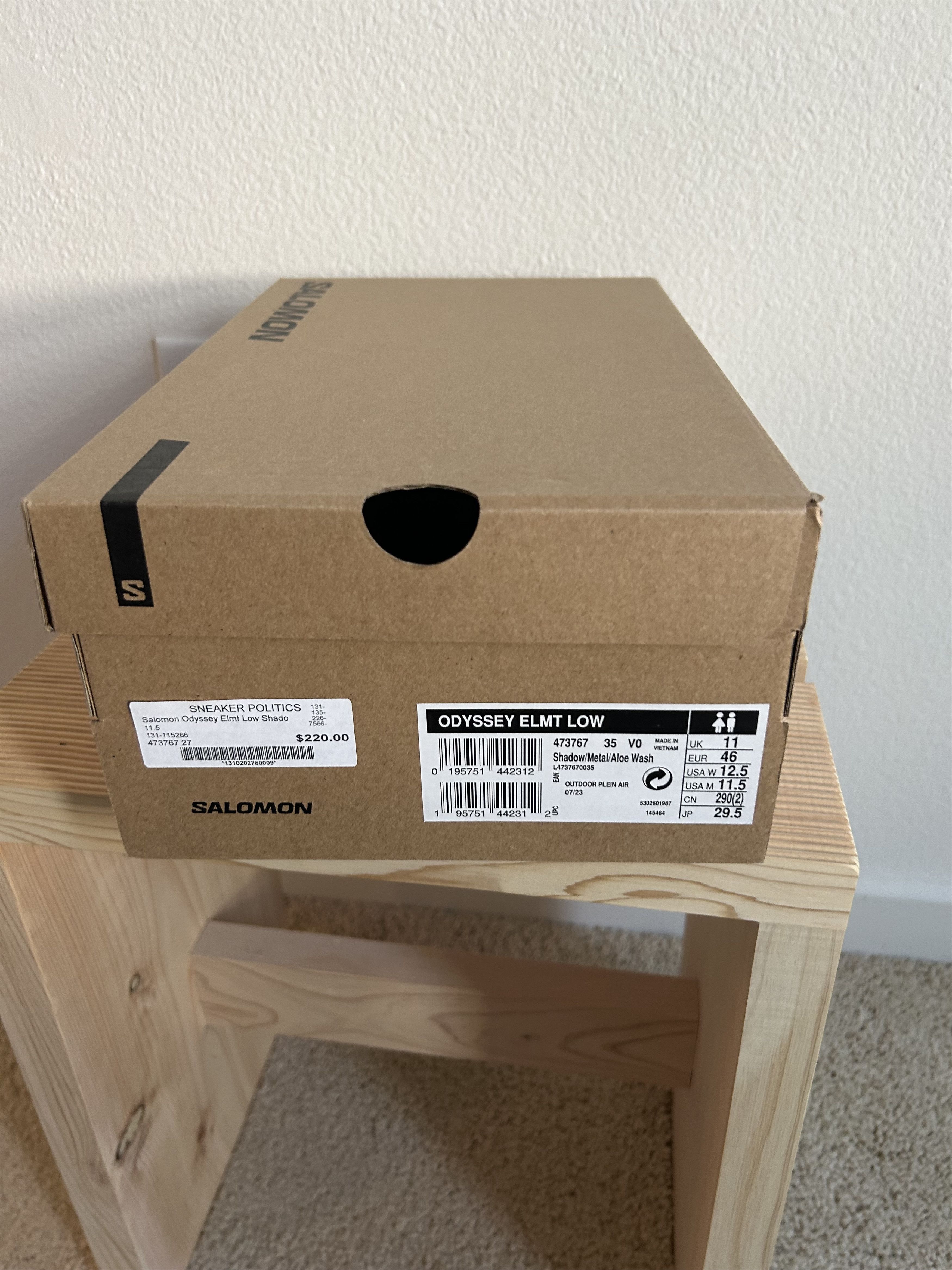 Salomon Salomon ODYSSEY ELMT LOW Size US 11.5 / EU 44-45 - 9 Thumbnail