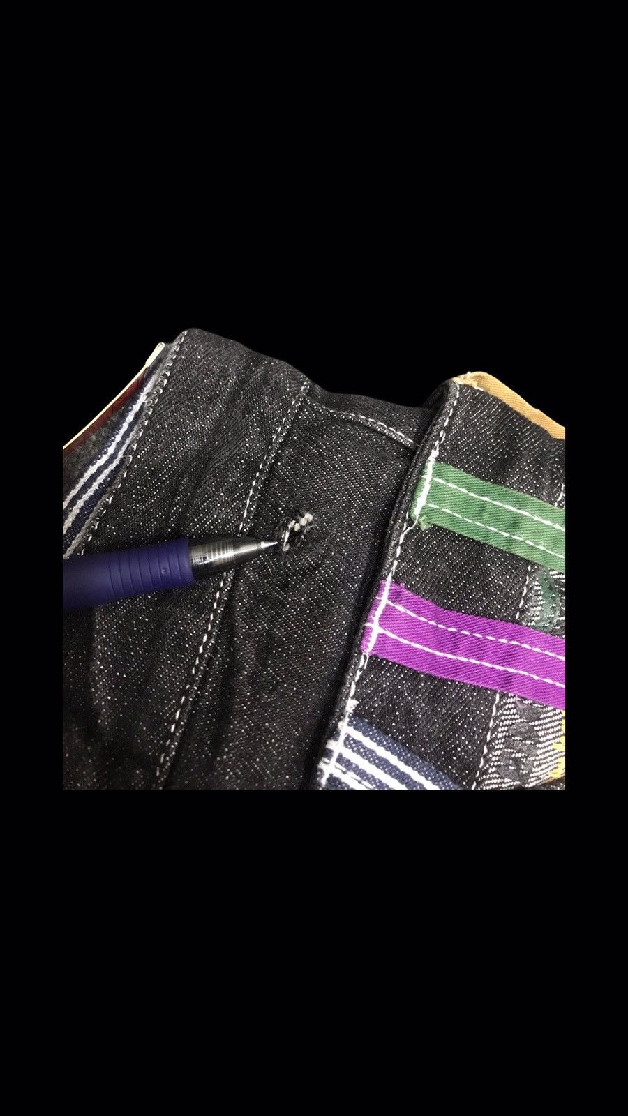 Japanese Brand 💥DOUBLE WAIST💥DOUBLEFOCUS SICK STYLE FADES DENIM F318 Size US 30 / EU 46 - 16 Thumbnail
