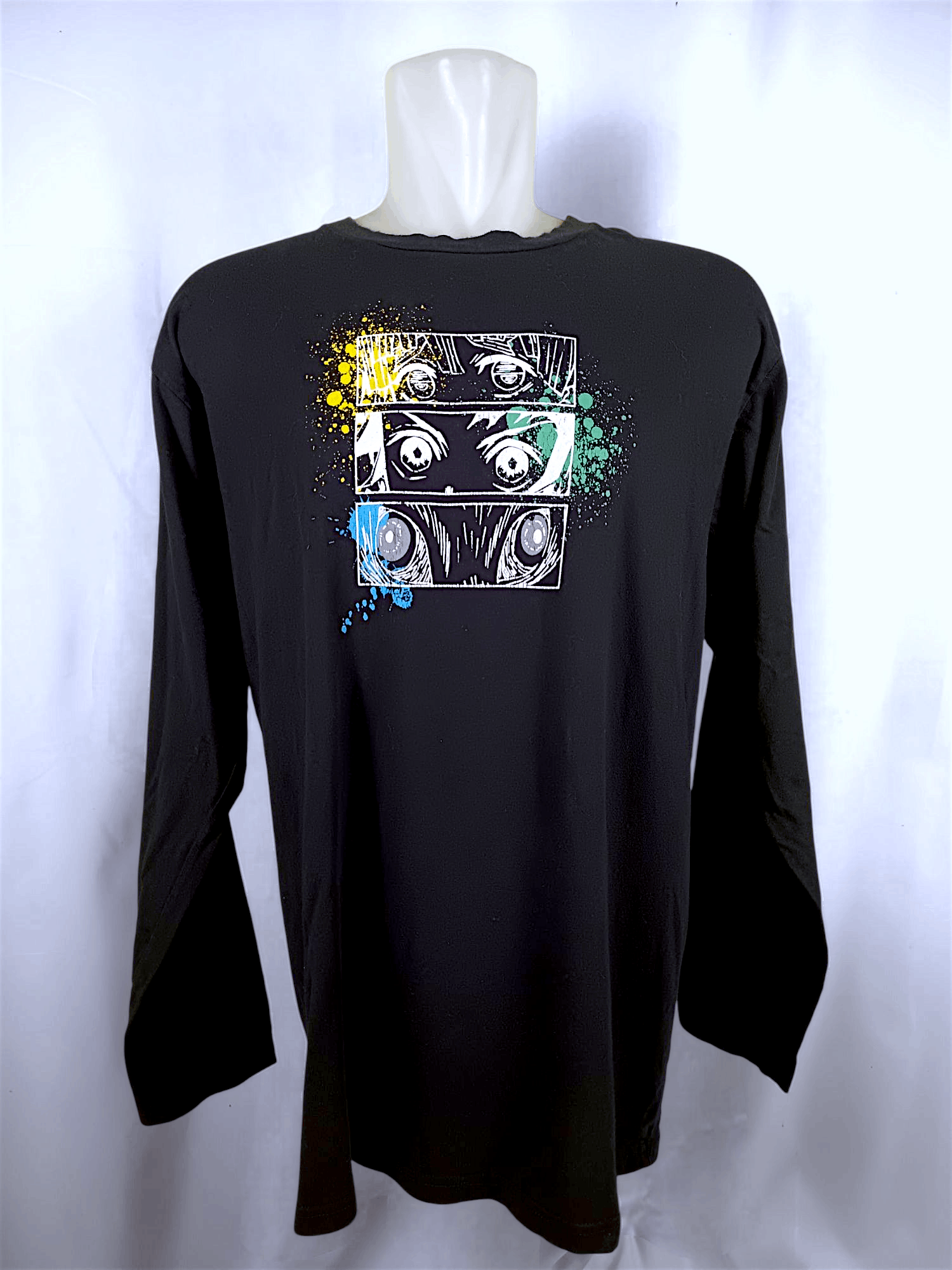 Anime × Cartoon Network × Japanese Brand "DEMON SLAYER" KIMETSU NO YAIBA LONG SLEEVE TSHIRT Size US XL / EU 56 / 4 - 1 Thumbnail
