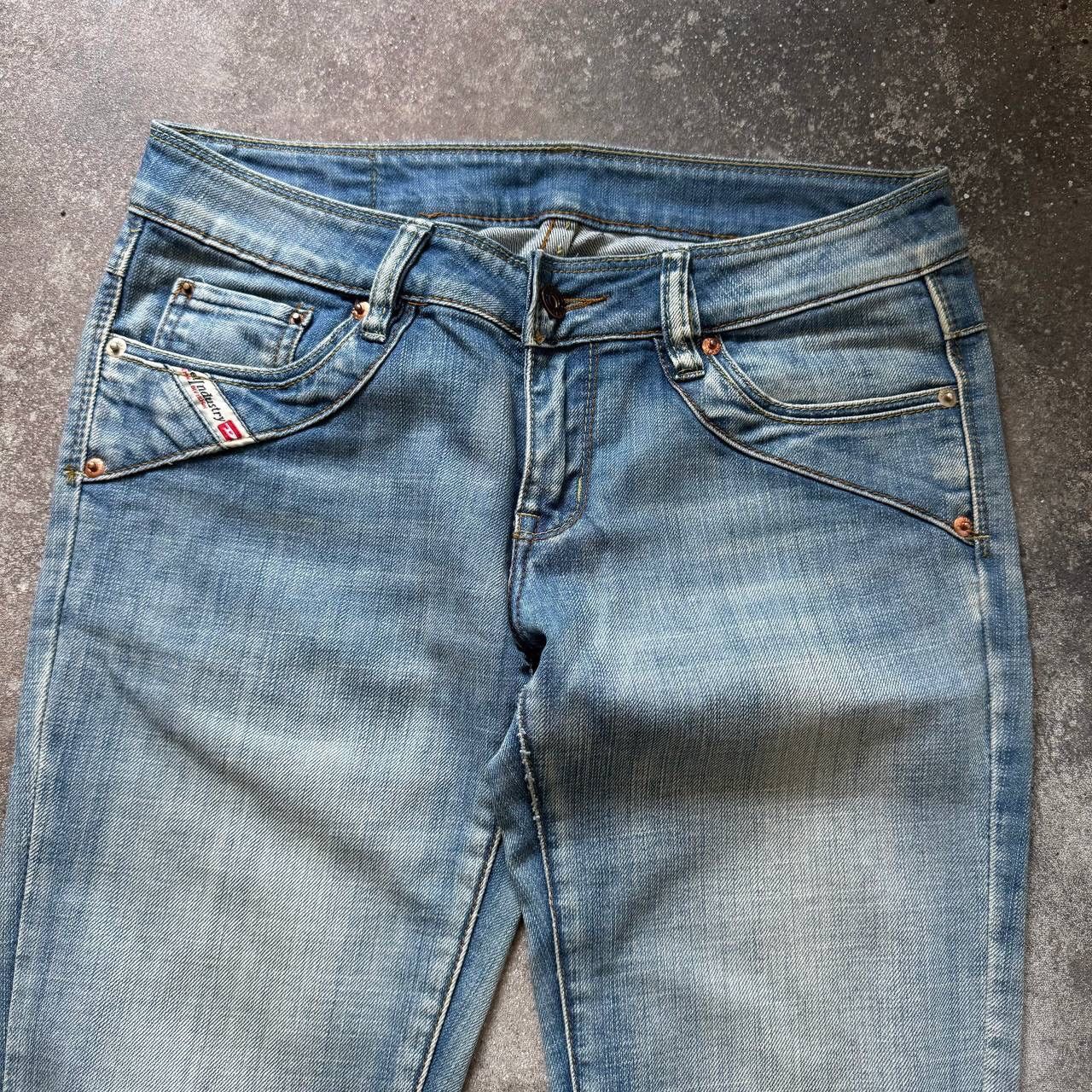 Diesel × Vintage Diesel Vintage Washed Denim Low Rise Jeans Size 29" - 5 Thumbnail