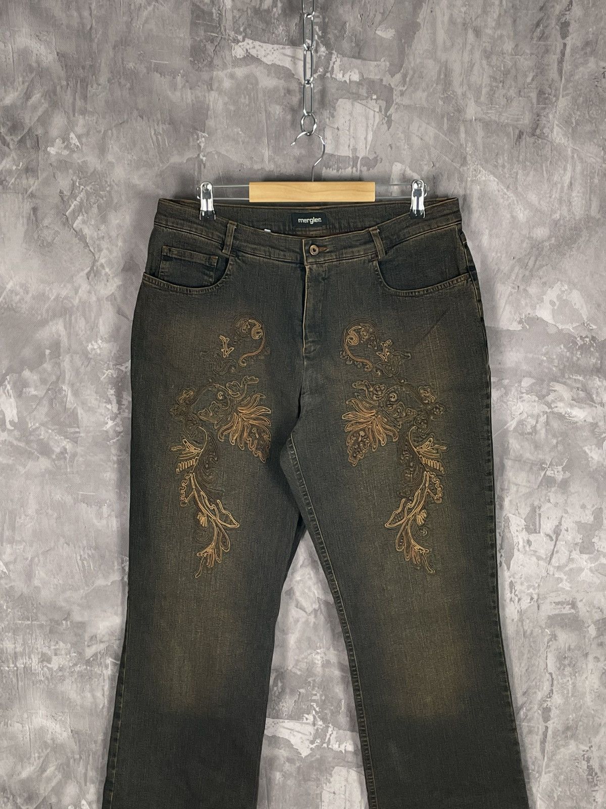 Hysteric Glamour × If Six Was Nine × Vintage Vintage Diesel Style jeans distressed faded brown denim y2k Size US 32 / EU 48 - 2 Thumbnail