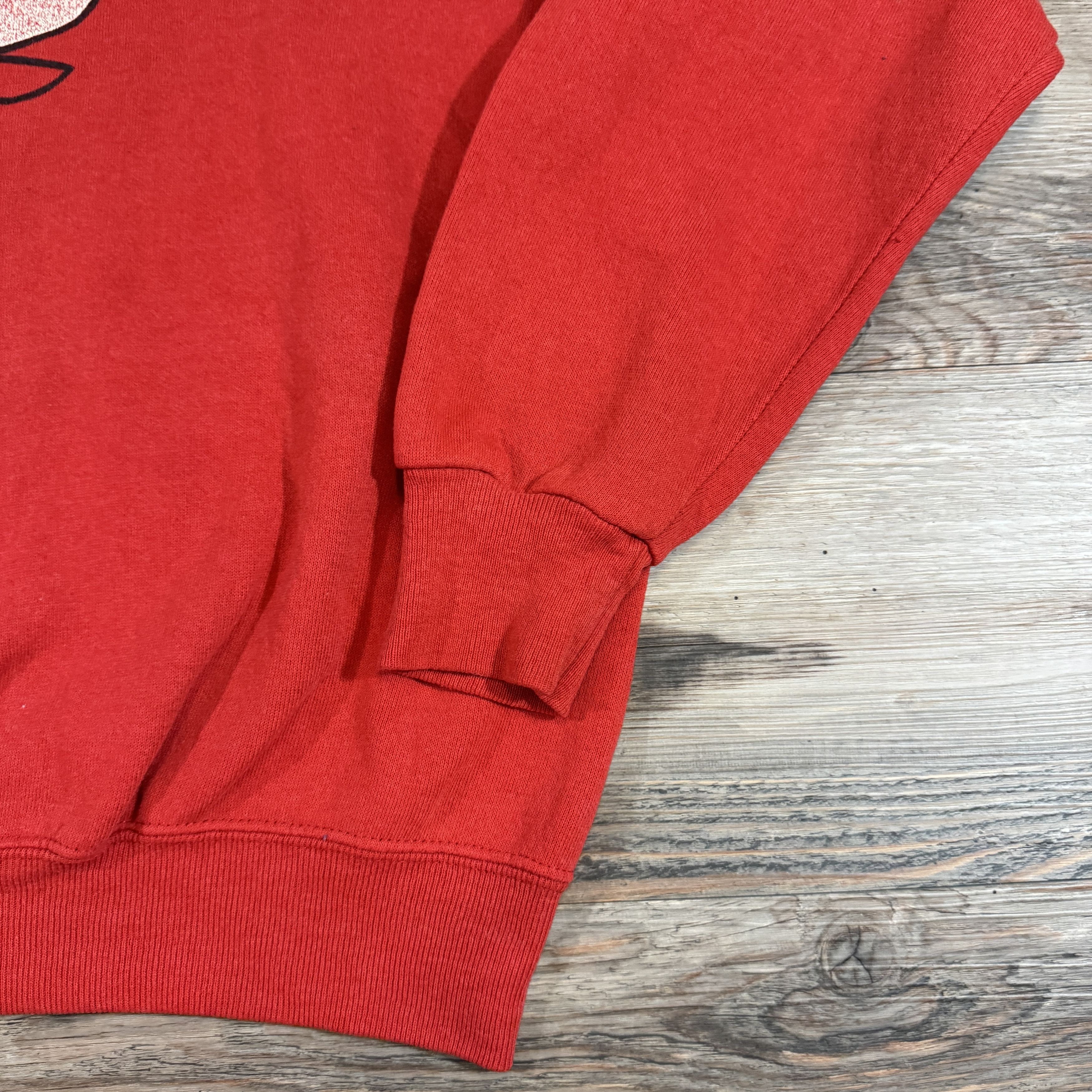 NBA × Vintage 80s Vintage CHICAGO BULLS Crewneck Raglan Sweatshirt Jordan Size US M / EU 48-50 / 2 - 3 Thumbnail