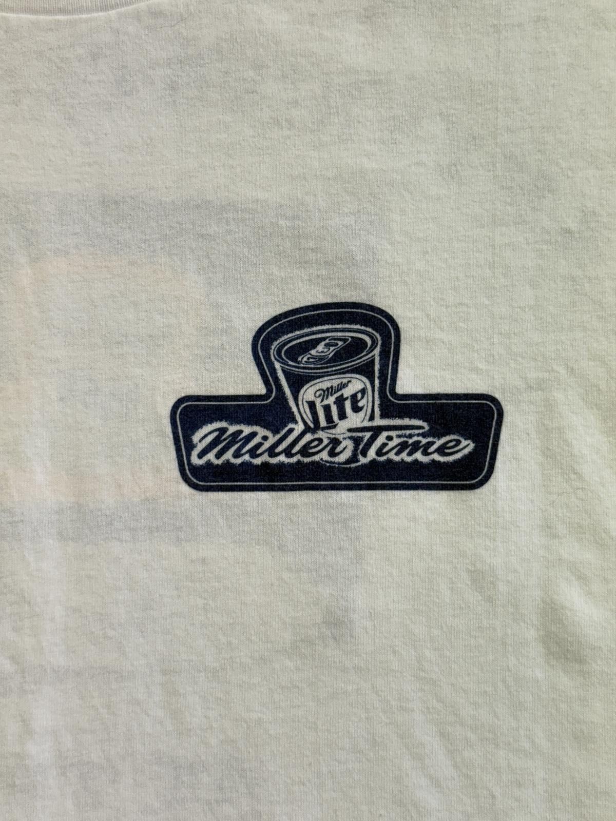 Gildan Vintagae Beer Miller Time Dick T-shirt Jersey Shore 1998 XL Size US XL / EU 56 / 4 - 4 Thumbnail