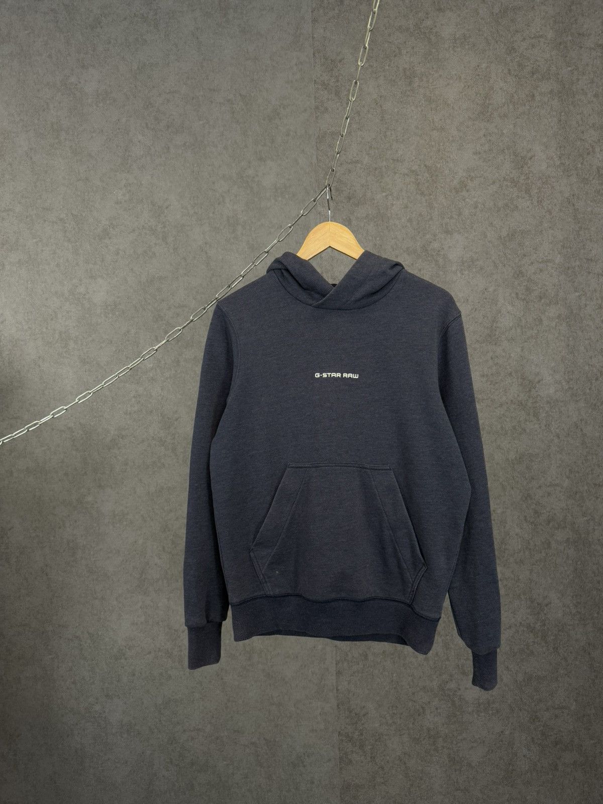 G-Star G Star Raw designer center logo hoodie Size US S / EU 44-46 / 1 - 1 Thumbnail