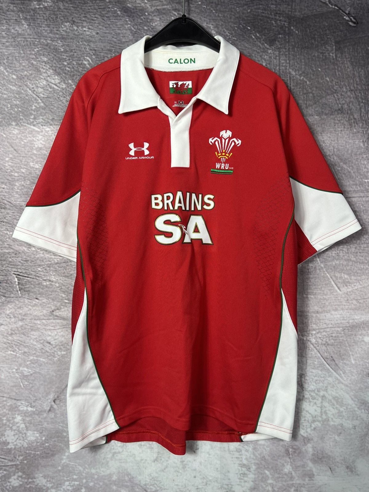 Under Armour Under Armour 2008 Wales Rugby Union Jersey Shirt Size US L / EU 52-54 / 3 - 1 Thumbnail