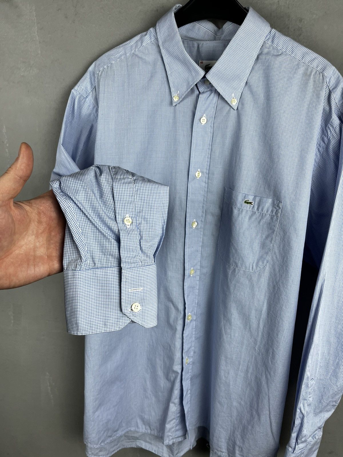 Lacoste × Vintage Lacoste shirt vintage Size US M / EU 48-50 / 2 - 5 Thumbnail