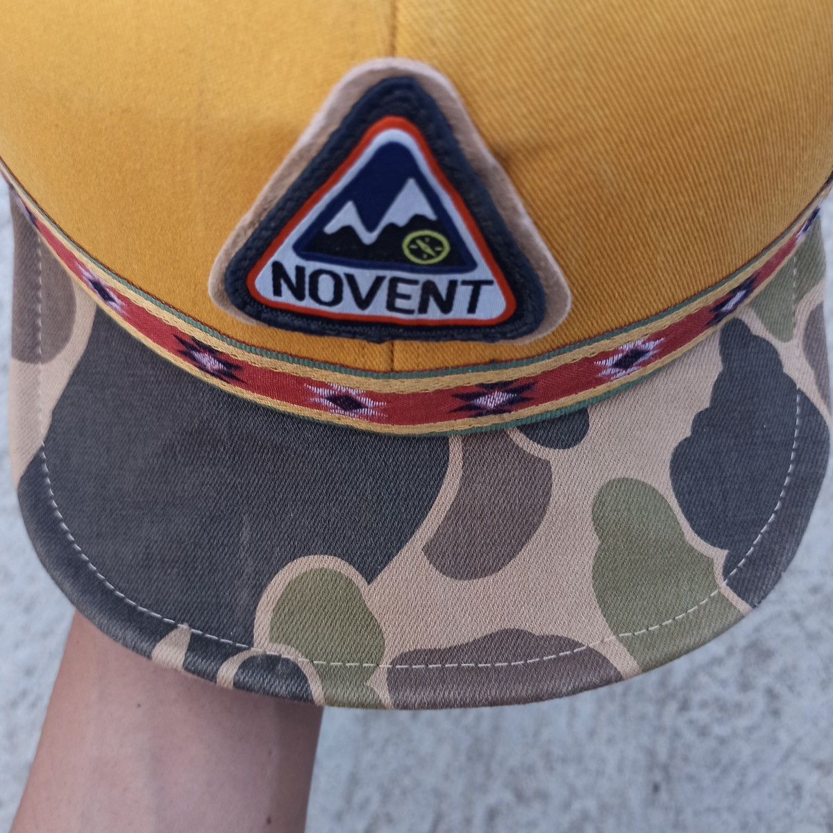 Native Camp hat Novent flexible and short brim Size ONE SIZE - 11 Thumbnail