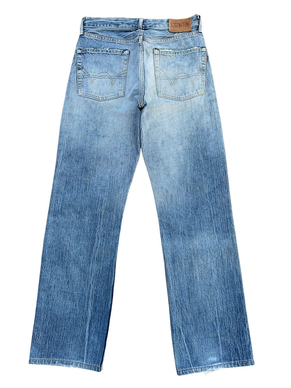 Kapital Vintage Edwin 505zx Selvedge Distressed Denim jeans Size US 29 - 2 Thumbnail