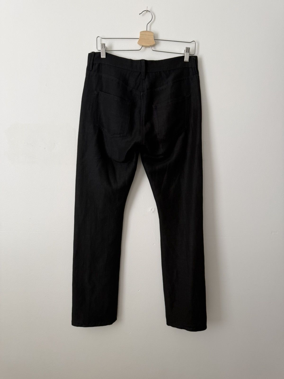 Rick Owens Rick Owens Hemp and Wool Black Pants Size US 34 / EU 50 - 7 Thumbnail