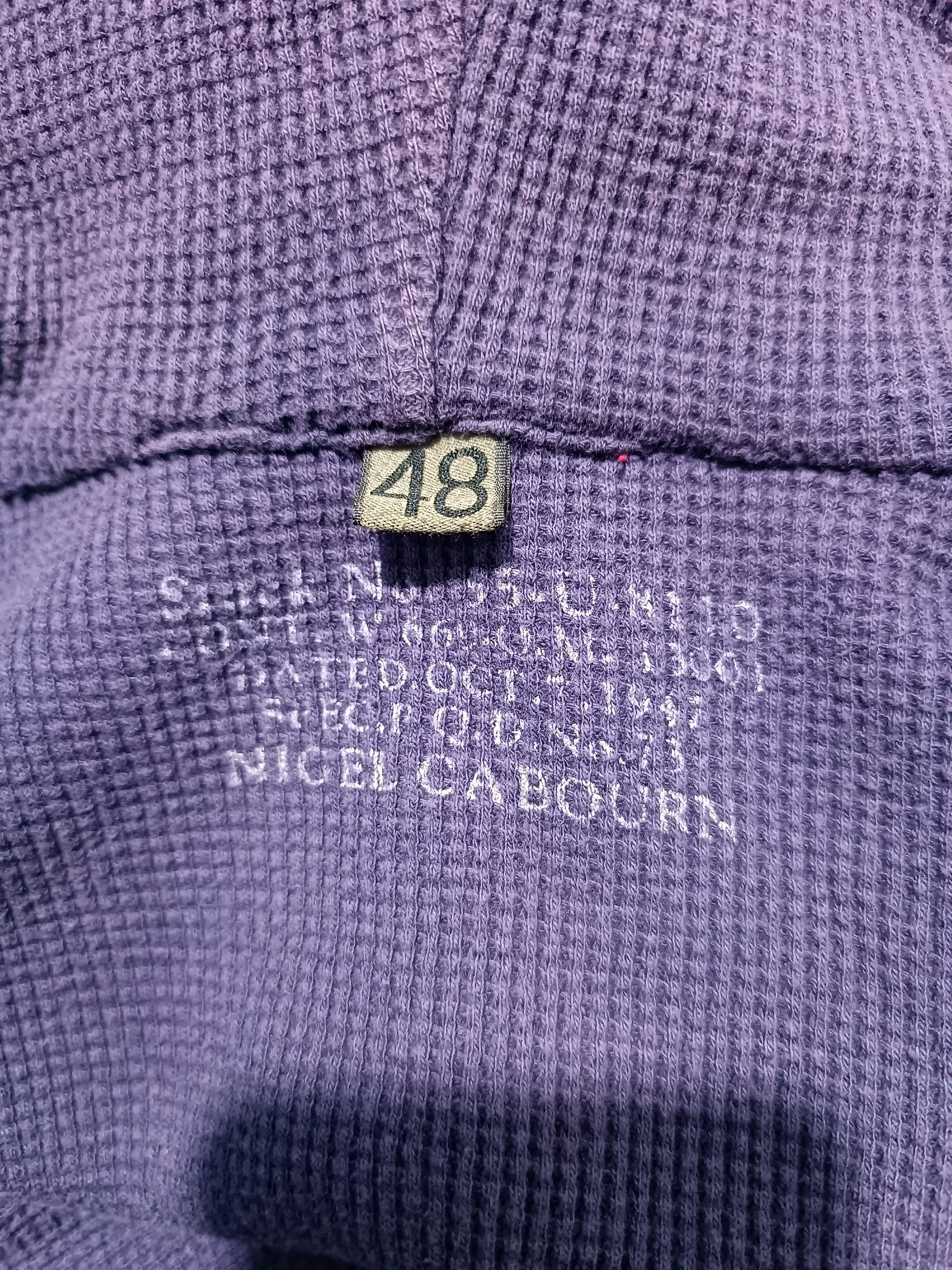 Nigel Cabourn Sun Fade Thermal Lined Reversible Zip-Up Hoodie Size US M / EU 48-50 / 2 - 14 Thumbnail