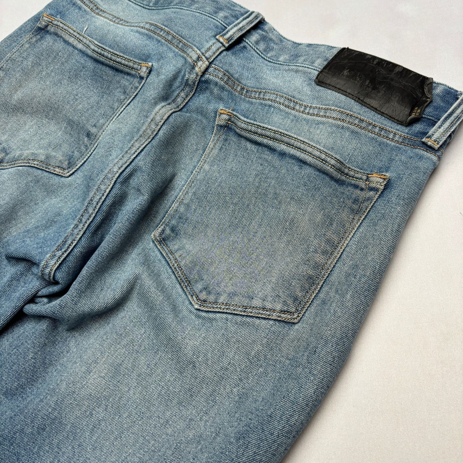 Buck Mason Buck Mason Maverick Slim 14 oz Double Dipped Jeans 30x27 Size US 30 / EU 46 - 14 Thumbnail