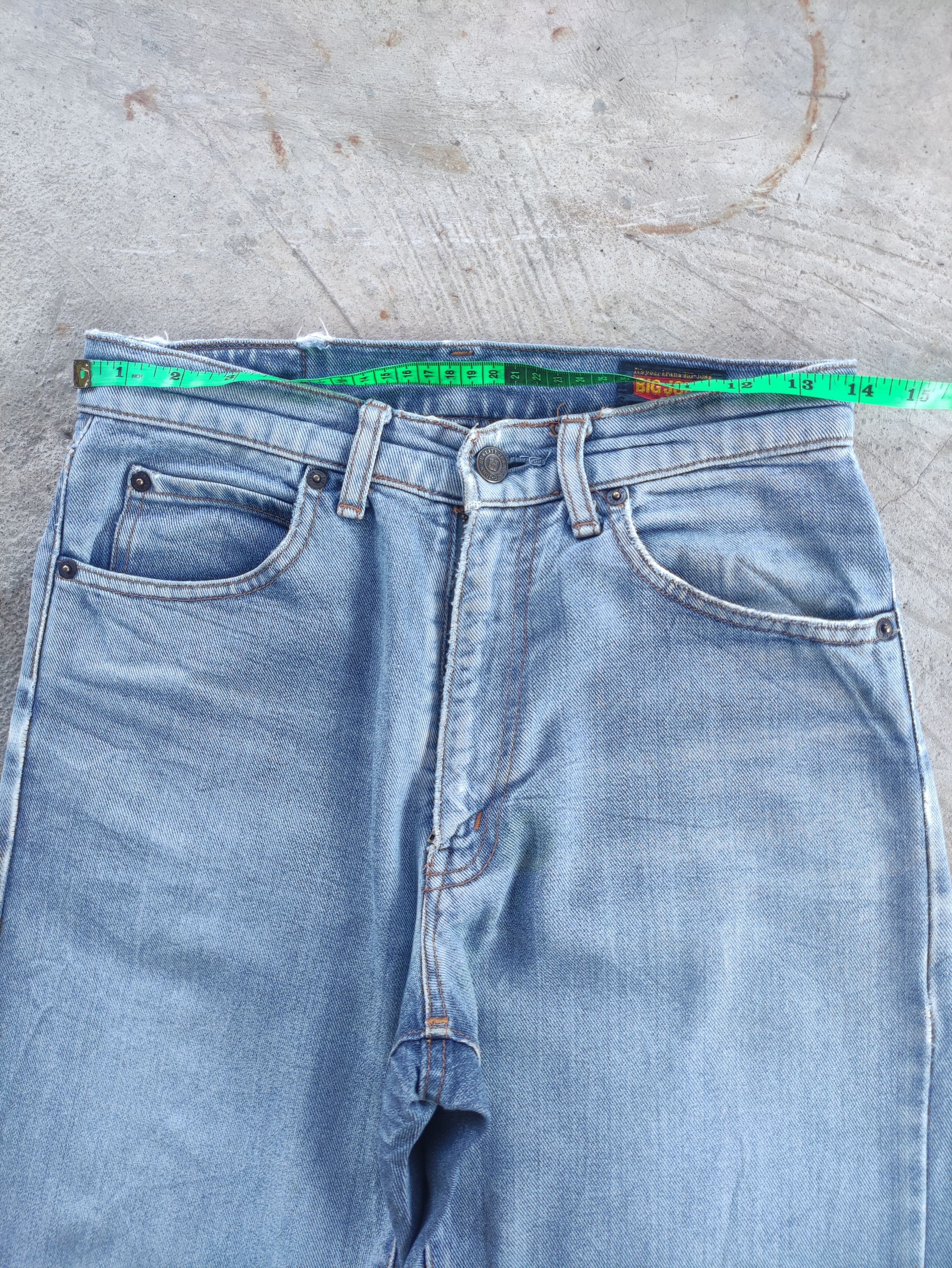 Big John Vintage Big John Jean Distressed Faded Denim Pants Size US 28 / EU 44 - 6 Thumbnail