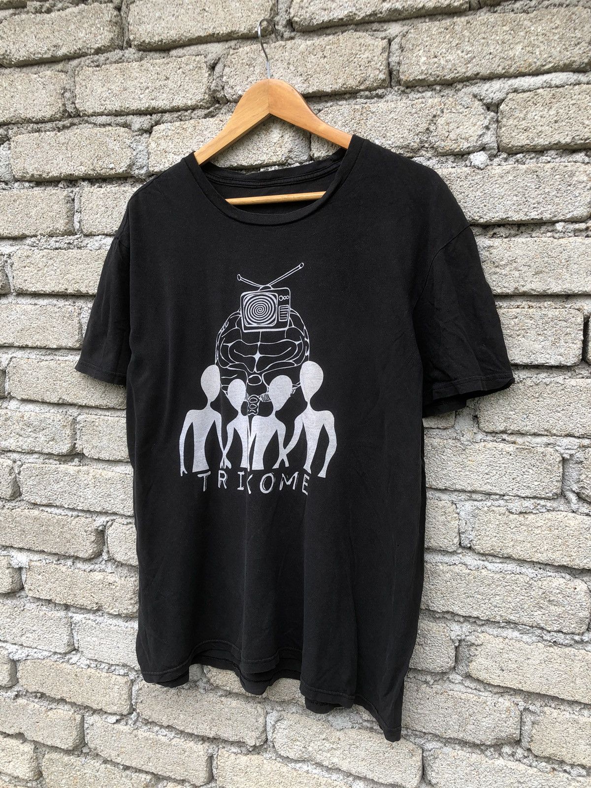 Band Tees × Slipknot × Vintage RARE Vintage Sunfaded Trikome Progressive Rock Band Tee Size US XL / EU 56 / 4 - 3 Thumbnail
