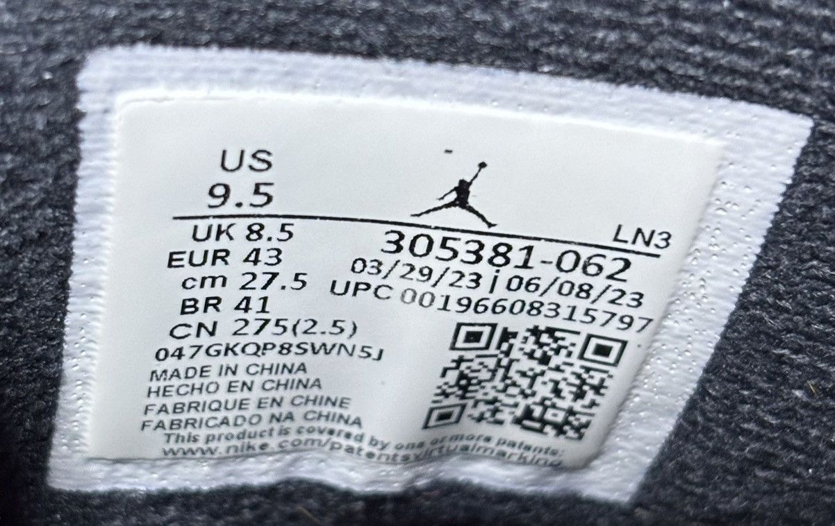Jordan Brand Jordan 8 Retro Playoff 2023 Size 9.5 Size US 9.5 / EU 42-43 - 6 Thumbnail