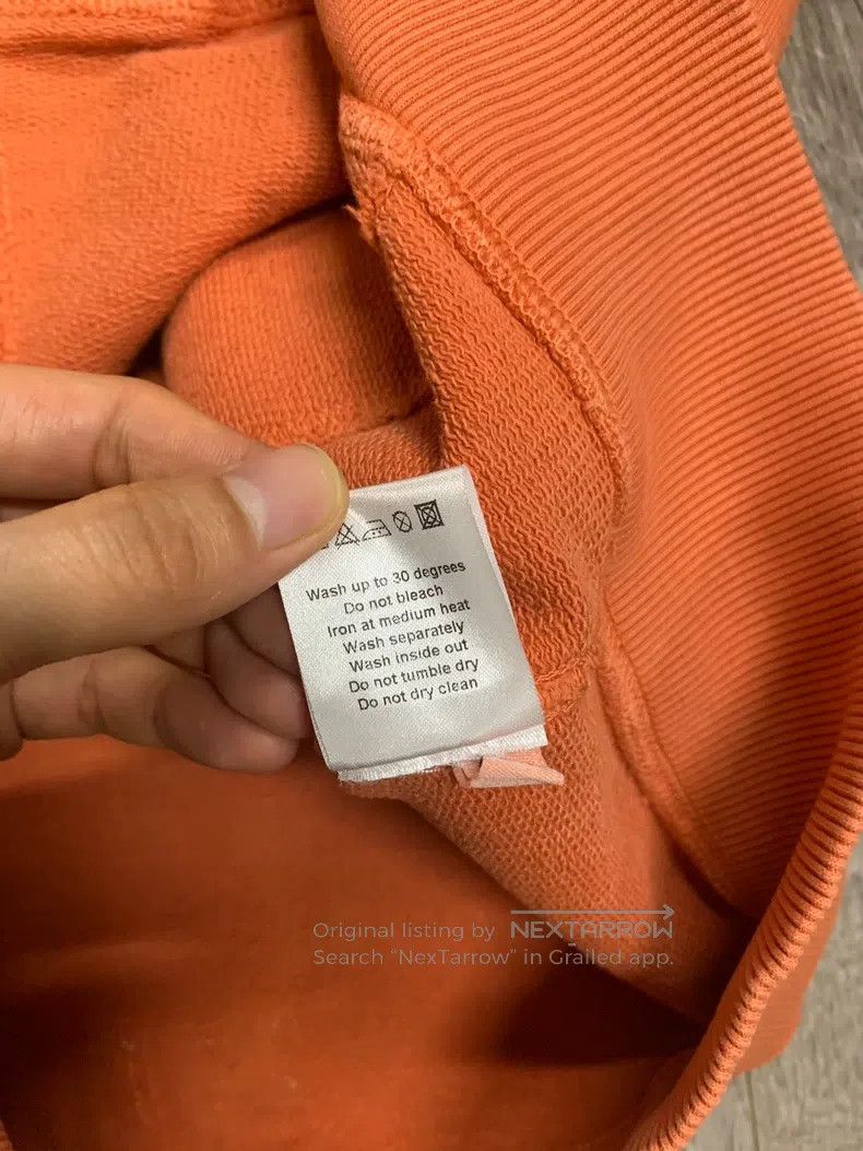 Nigel Cabourn Nigel Cabourn Orange hoodie Size US L / EU 52-54 / 3 - 3 Thumbnail