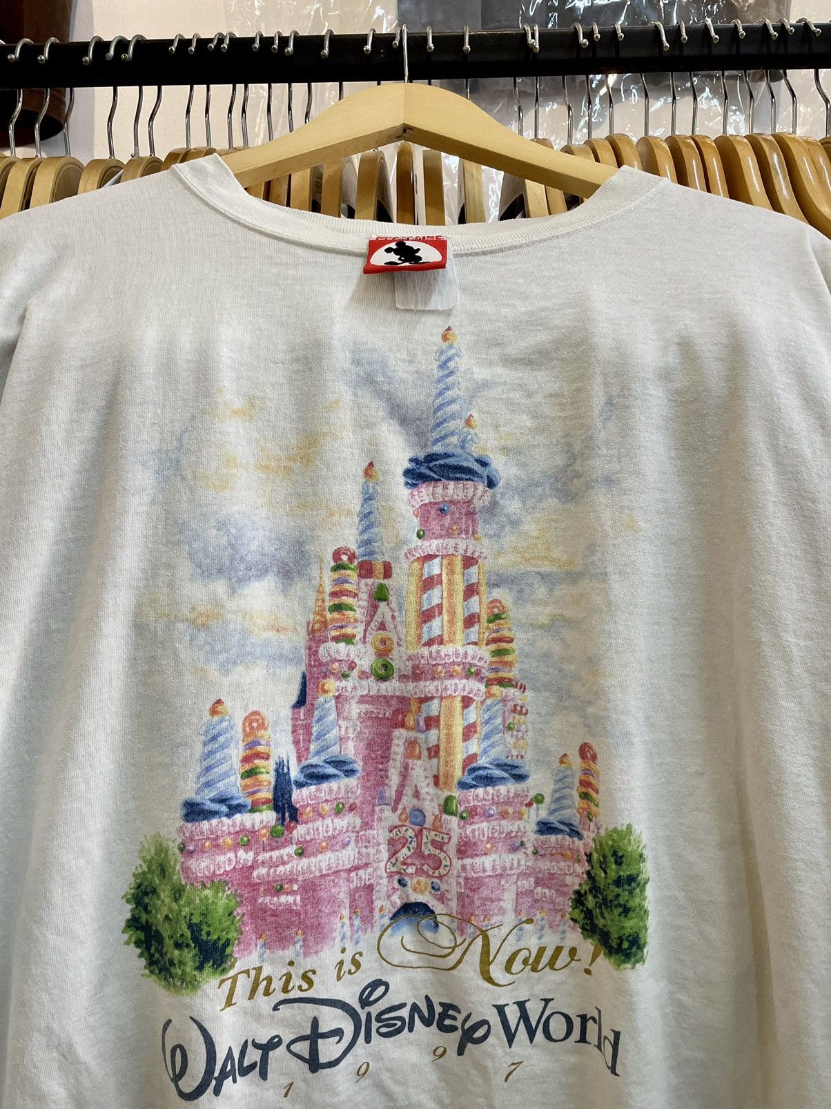 image of Walt Disney World 90's in White, Men's (Size 2XL)