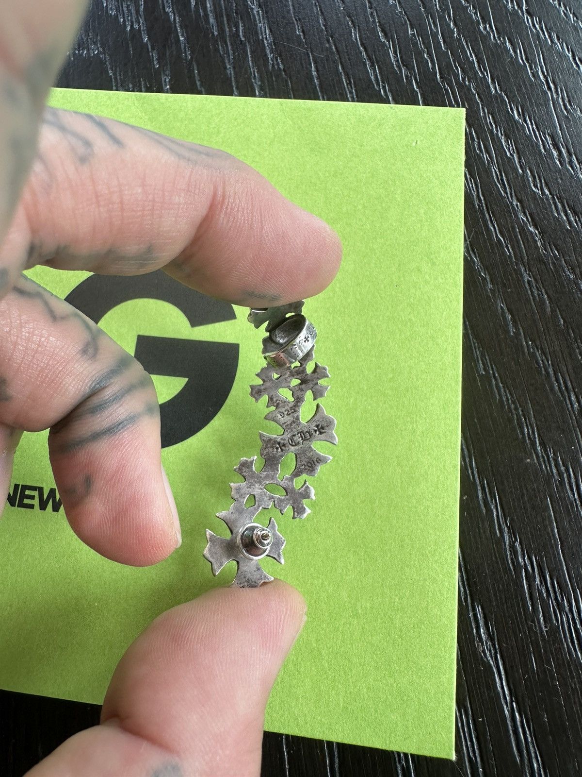 Chrome Hearts CHROME HEARTS FULL EAR CUFF EARRING NEW CROSS SILVER Size ONE SIZE - 5 Thumbnail