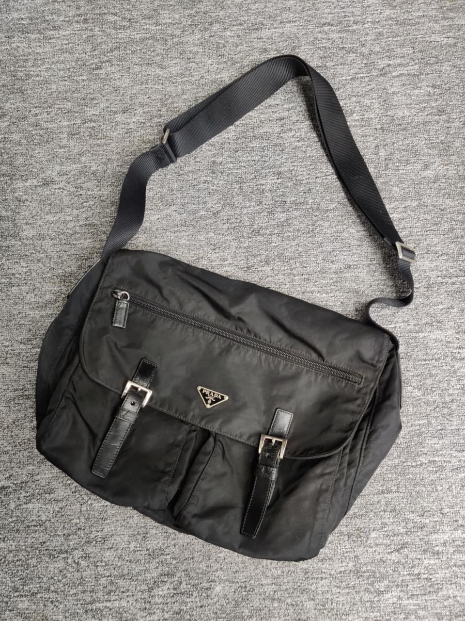 Prada Prada Bag Nylon Black Size ONE SIZE - 2 Thumbnail