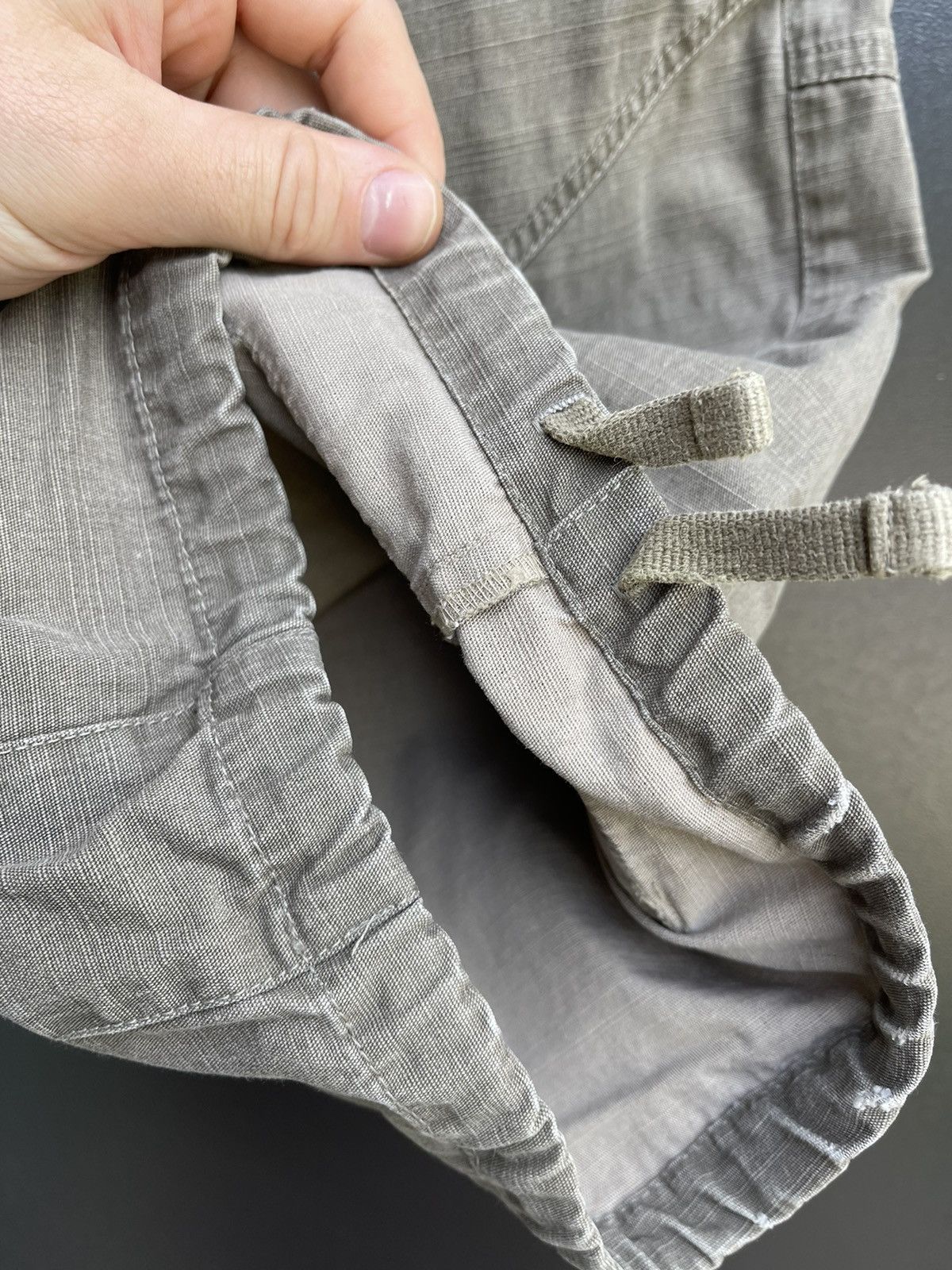 Vintage Nike Cargo Utility Shorts Mens Size L Olive Cotton Pockets Size US 34 / EU 50 - 8 Thumbnail
