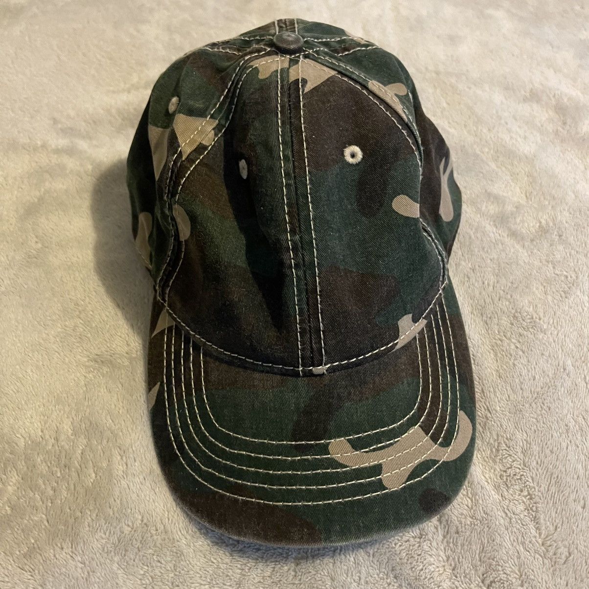 Other Camo Hat Adult One Size Strapback Baseball Cap Adjustable Size ONE SIZE - 1 Thumbnail