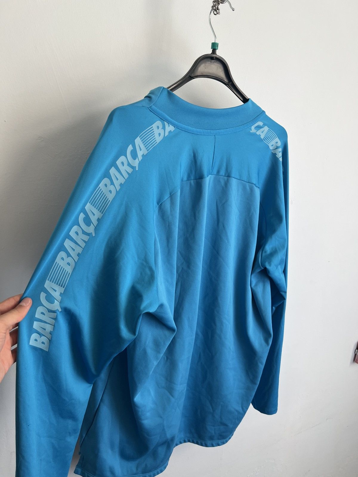 Nike Nike F.C. Barcelona 2017-2018 Training Soccer Zip Jacket Size US XXL / EU 58 / 5 - 5 Thumbnail