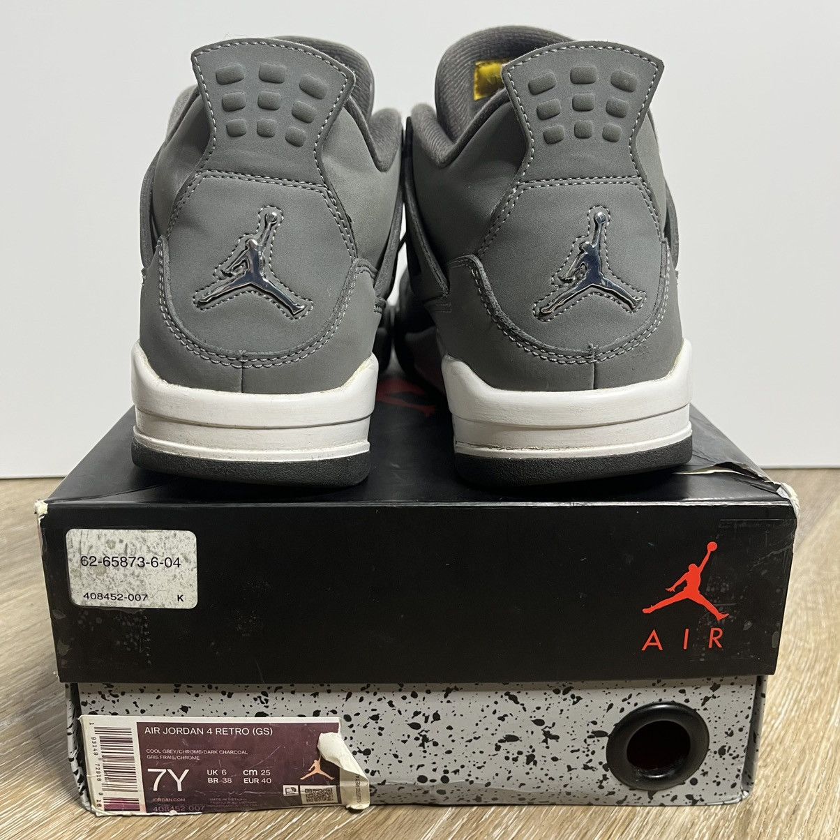 Jordan Brand 2019 cool grey 4s Size US 7 / EU 40 - 5 Thumbnail