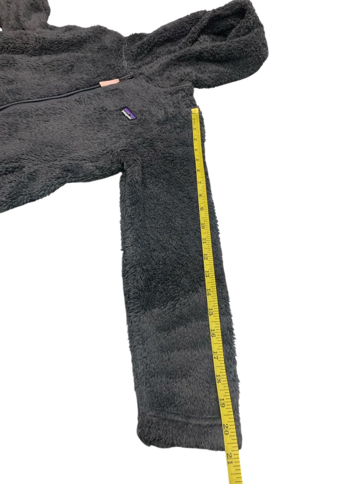 Patagonia Rare Patagonia Sherpa Fleece Zipper Down Hoodie Jacket Size L / US 10 / IT 46 - 12 Thumbnail