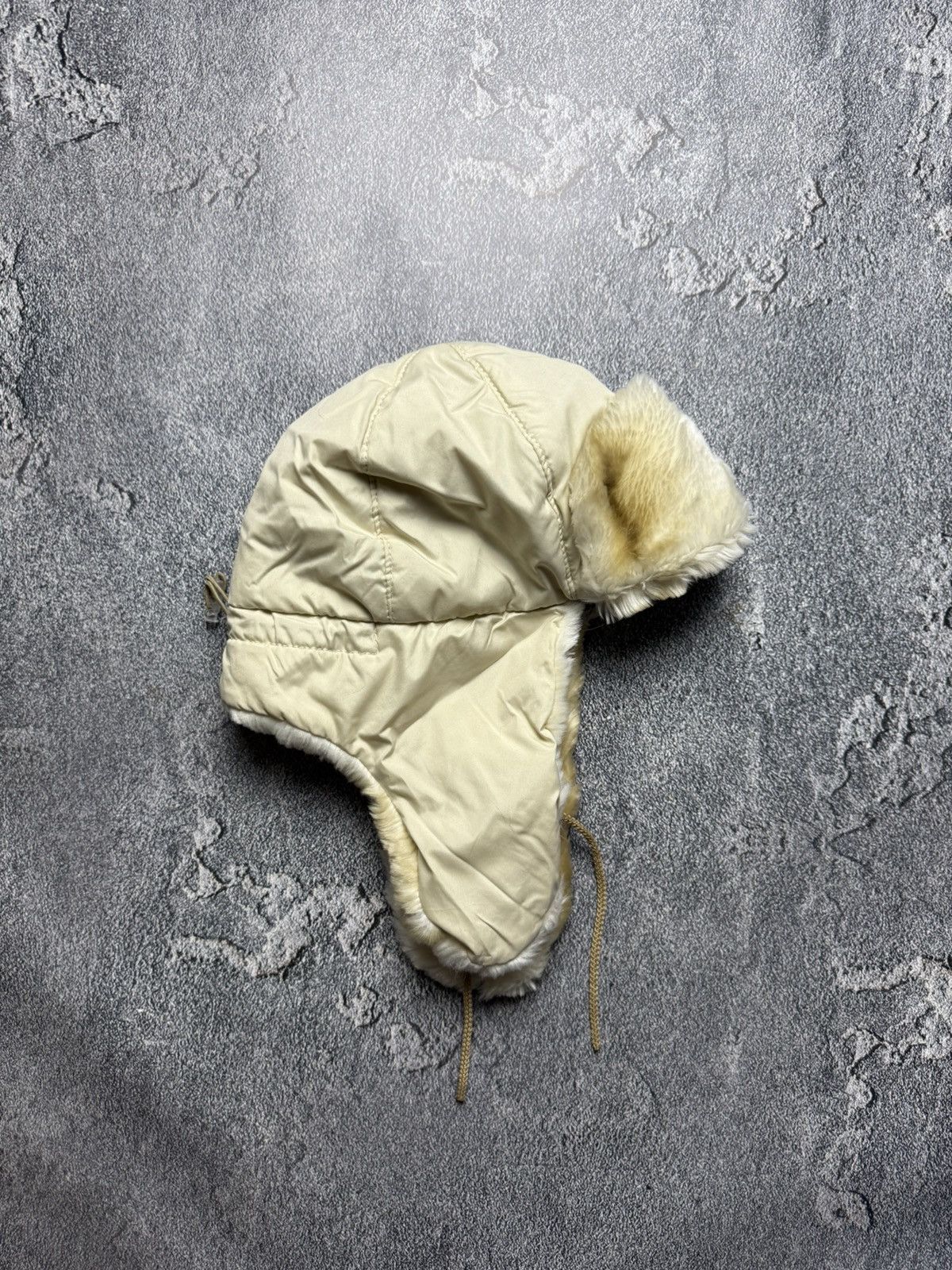 Other Y2K Nylon Lace Ushanka Vintage Fuzzy Warm Trapper Hat lgb Size ONE SIZE - 2 Thumbnail
