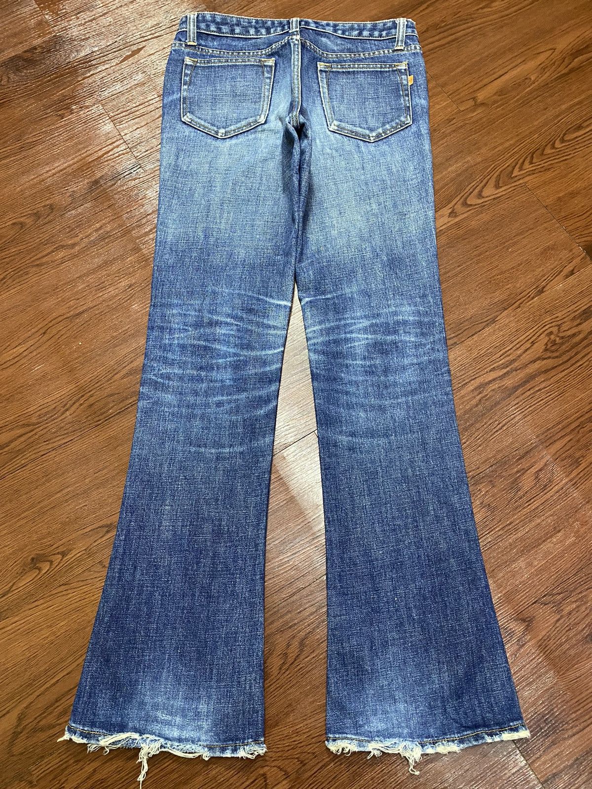 Japanese Brand Vintage Japanese Brands Sweet Camel Blue Wash Flare Jeans Size US 30 / EU 46 - 2 Thumbnail