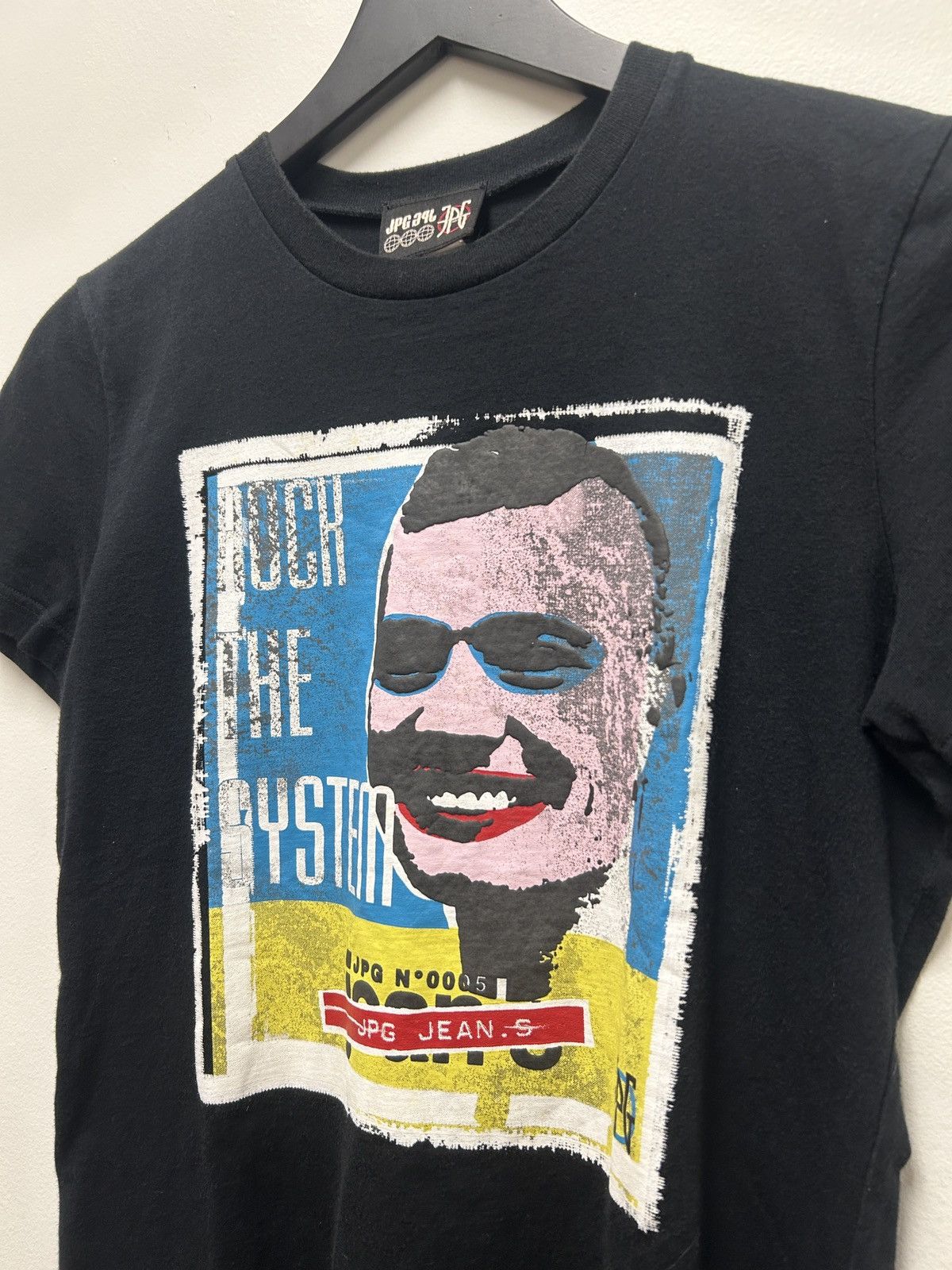 Jean Paul Gaultier 00’s Propoganda Print short Sleeve Size US S / EU 44-46 / 1 - 2 Thumbnail