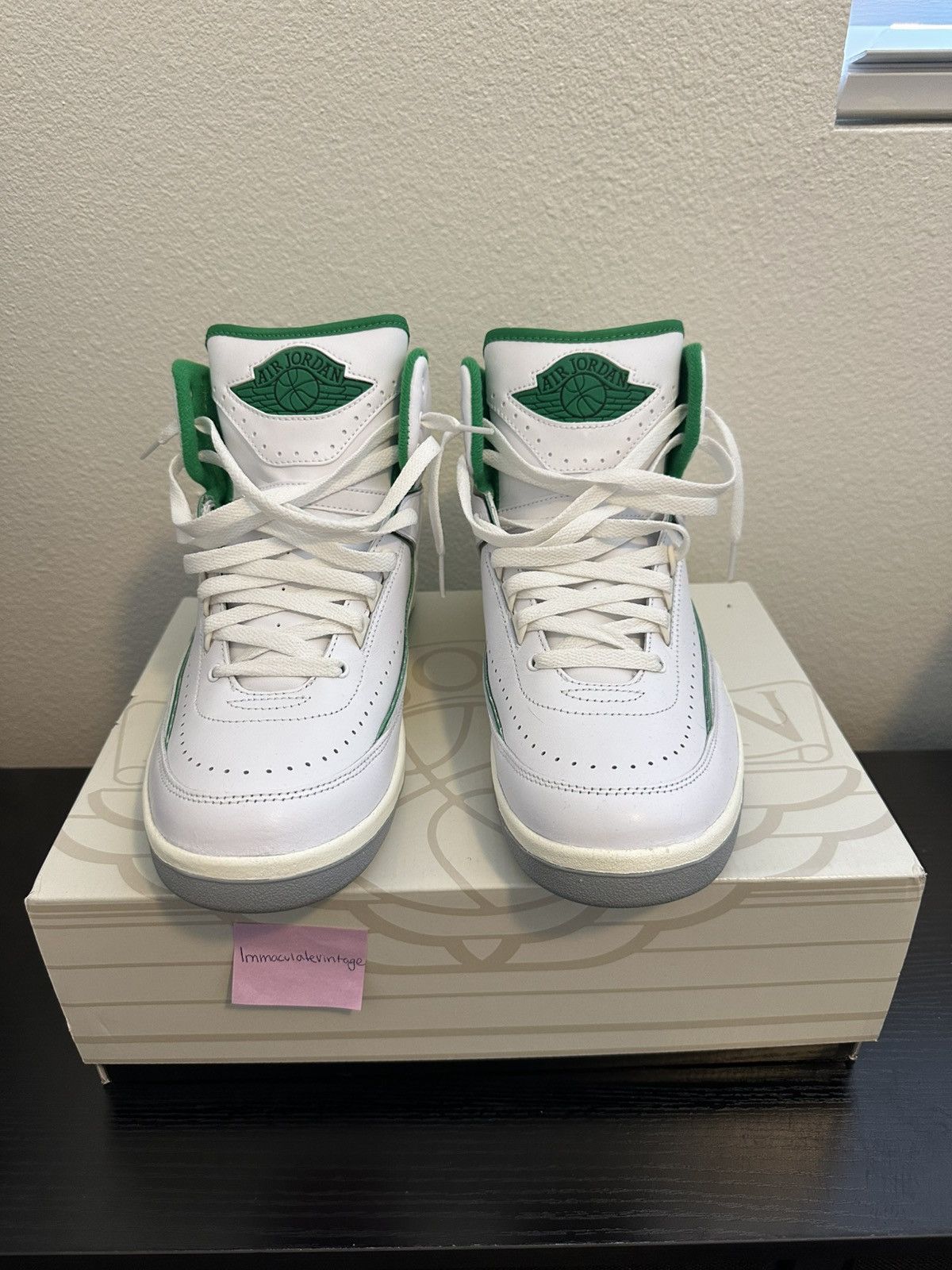 Jordan Brand Air Jordan 2 lucky green size 9 US Size US 9 / EU 42 - 2 Thumbnail