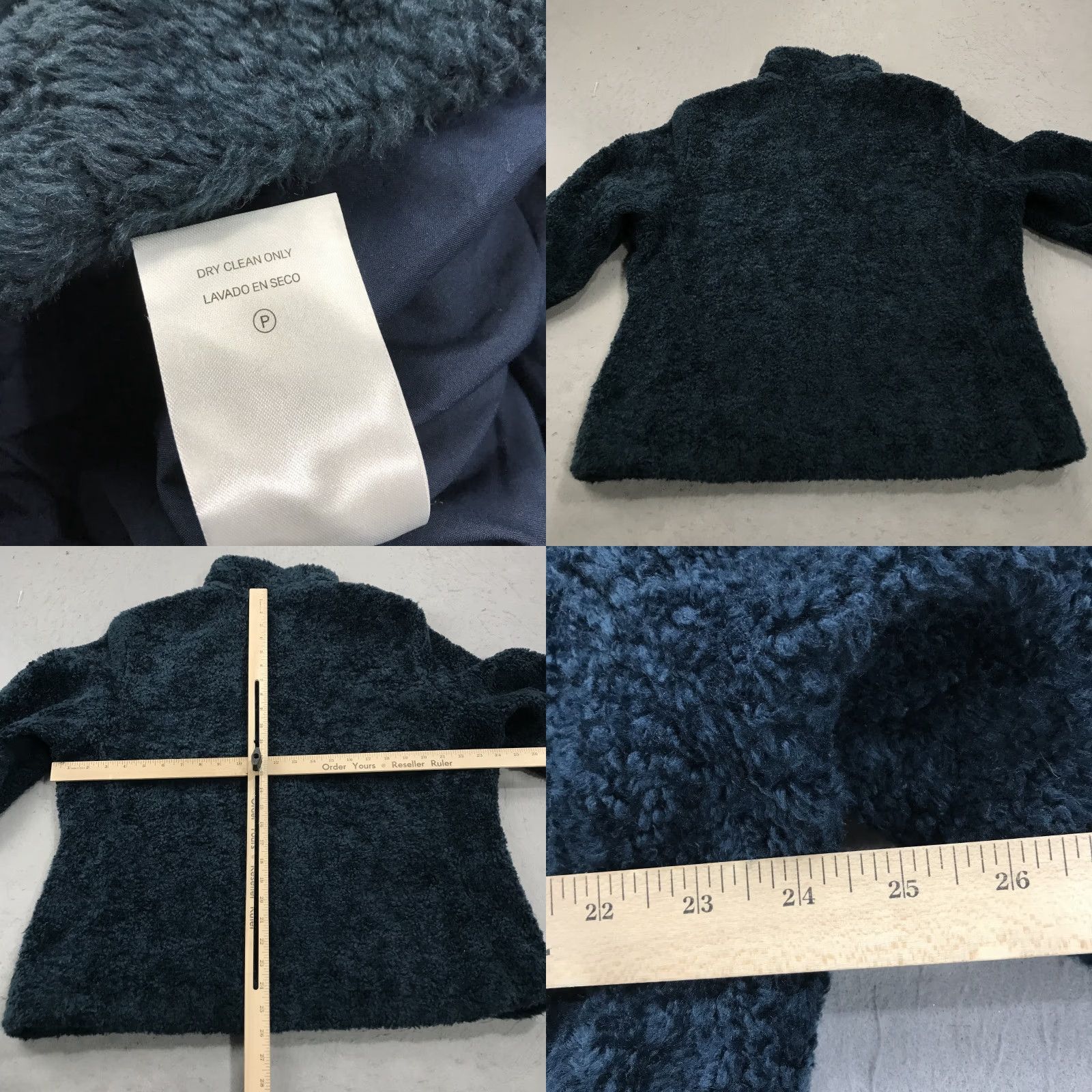 Pendleton Pendleton Womens XL Blue Deep Pile Fleece Lined Heavy Full Zip Outdoor Jacket Size XL / US 12-14 / IT 48-50 - 8 Thumbnail