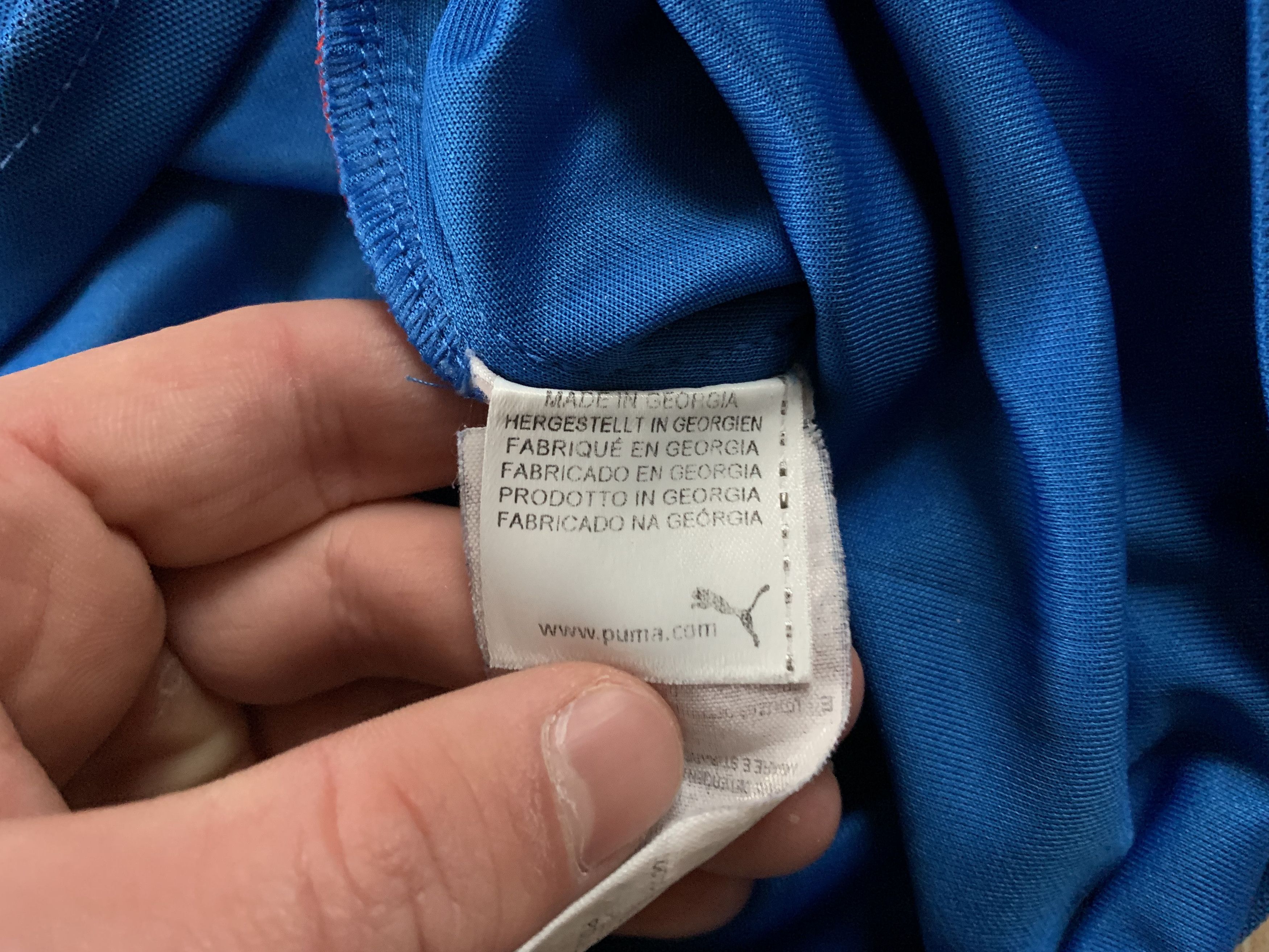 Puma × Vintage Vintage Puma Rangers Home Football Shirt 2013-2014 Size US XL / EU 56 / 4 - 9 Thumbnail