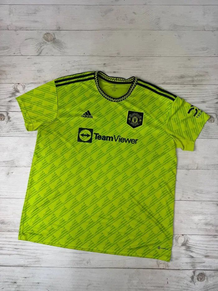 Adidas Adidas Manchester United 2022 2023 Third Shirt Soccer Jersey Size US XXL / EU 58 / 5 - 1 Thumbnail