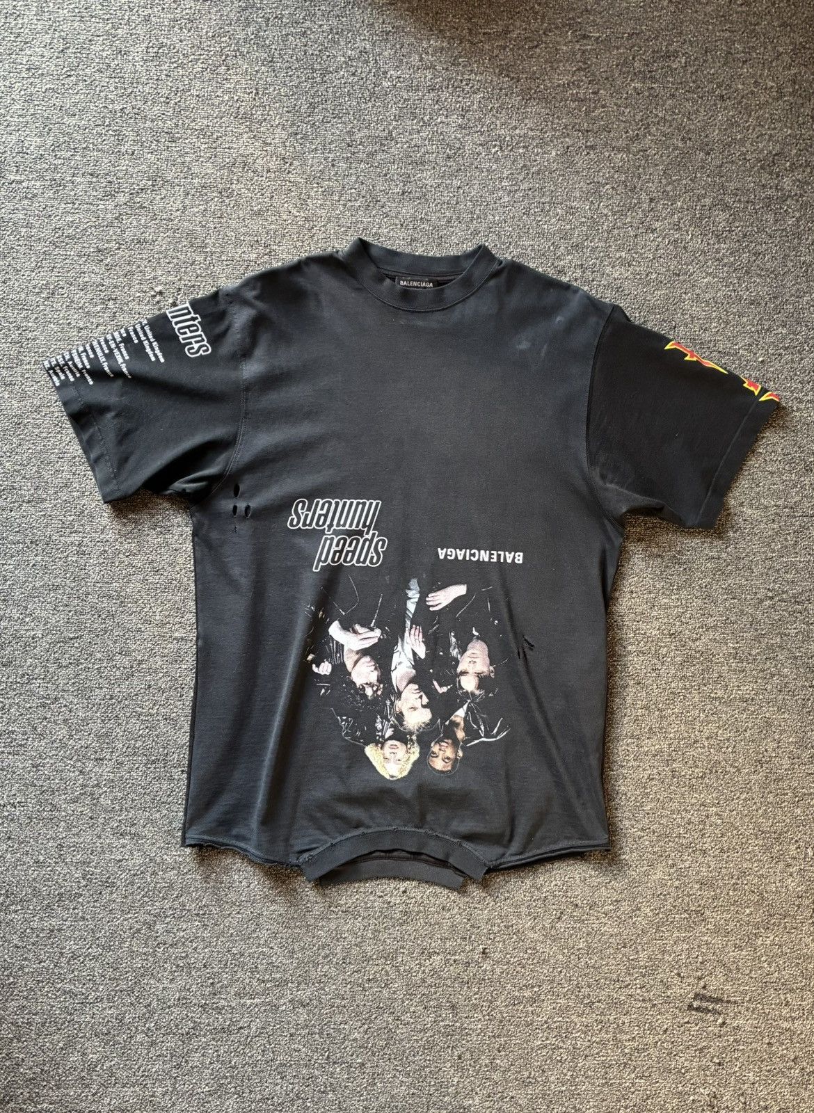 Balenciaga Balenciaga Speedhunters T-Shirt | Grailed