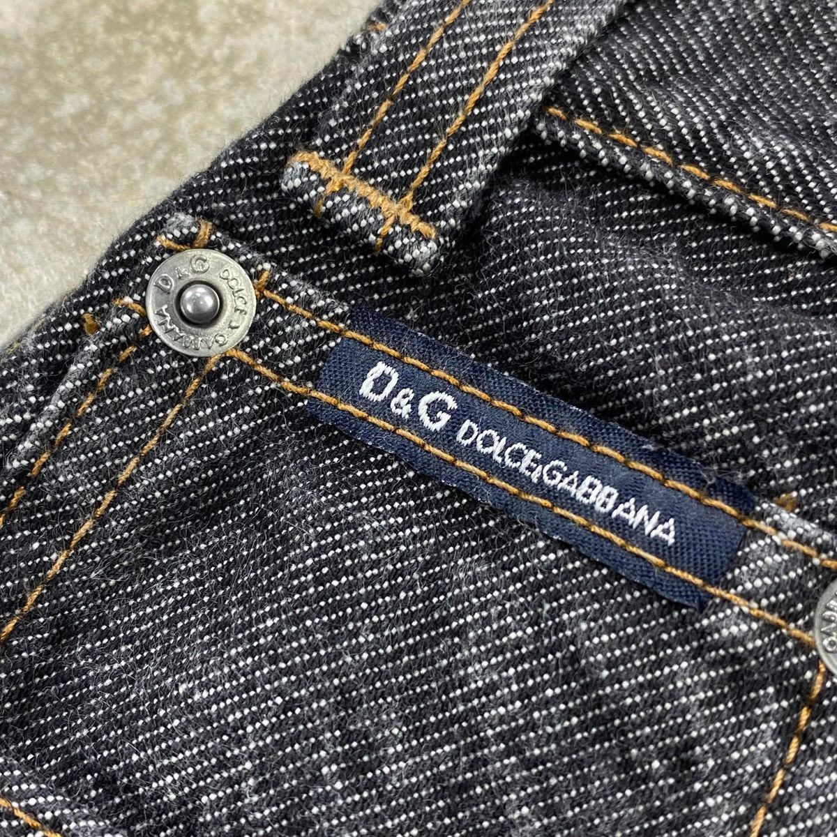Dolce & Gabbana Back - Front’ Reversed Carpenter Denim Pants Size US 29 - 13 Thumbnail